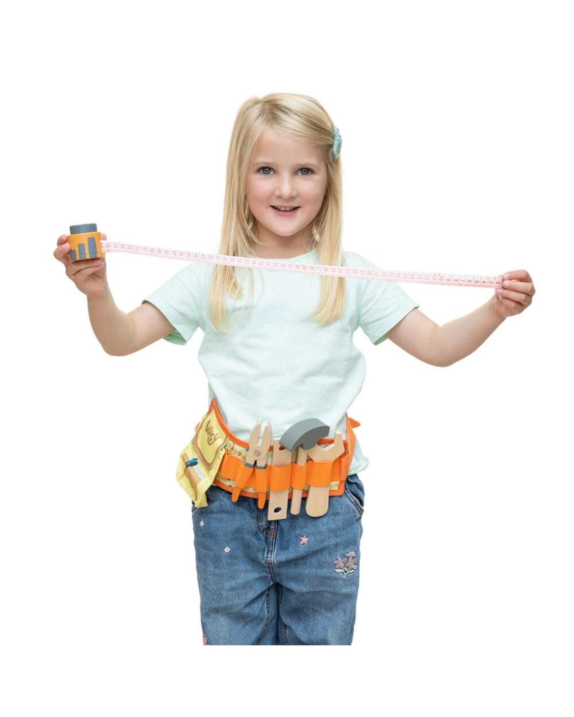 7 Bluey Tradies Belt Role Play Accessory Set, 7 of 8