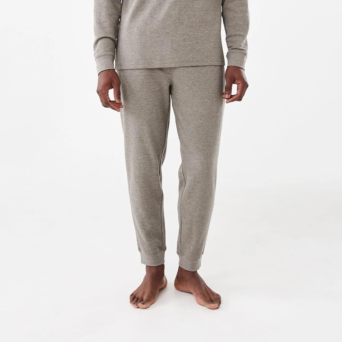 1 Waffle Jogger Pants Oatmarle, 1 of 6