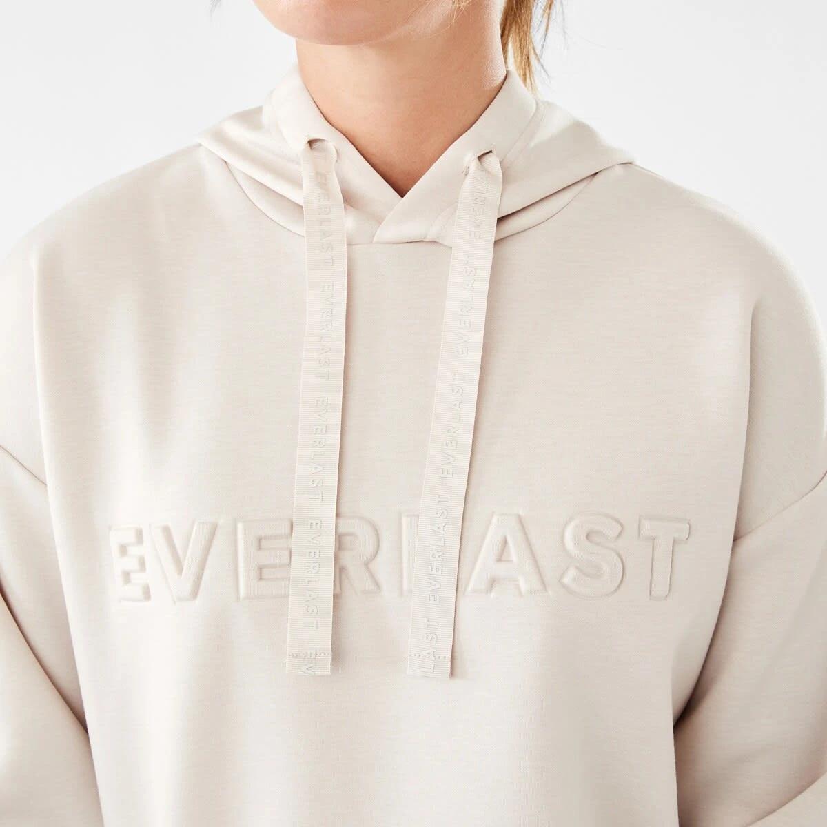 5 Everlast Womens Scuba Hoodie Cool Beige, 5 of 7