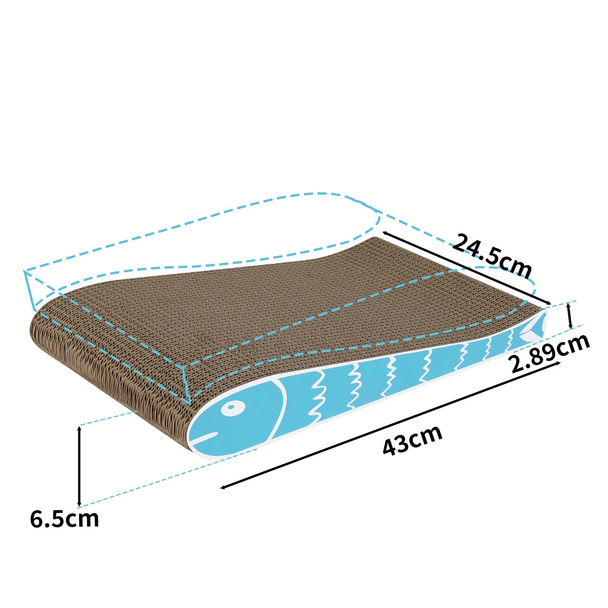 3 Pawz 2pcs Cat Scratcher Board, 3 of 9