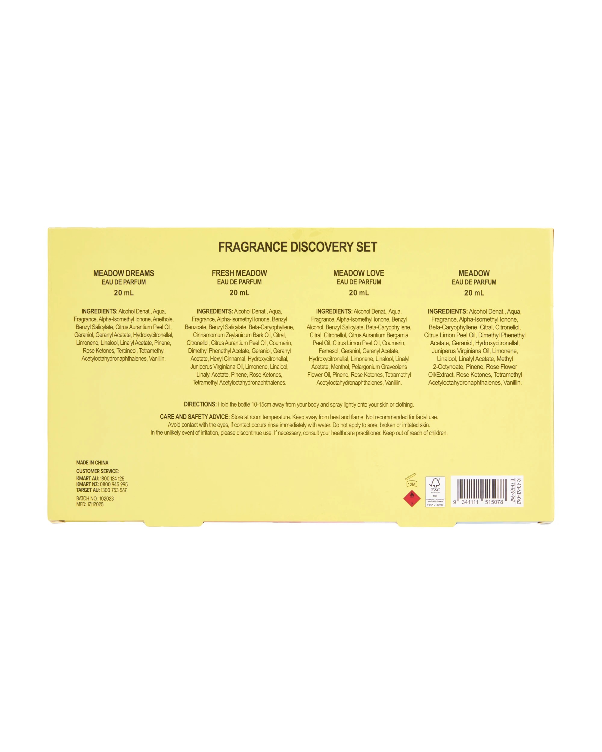 6 OXX Fragrance Eau De Parfum Fragrance Discovery Set, 6 of 6