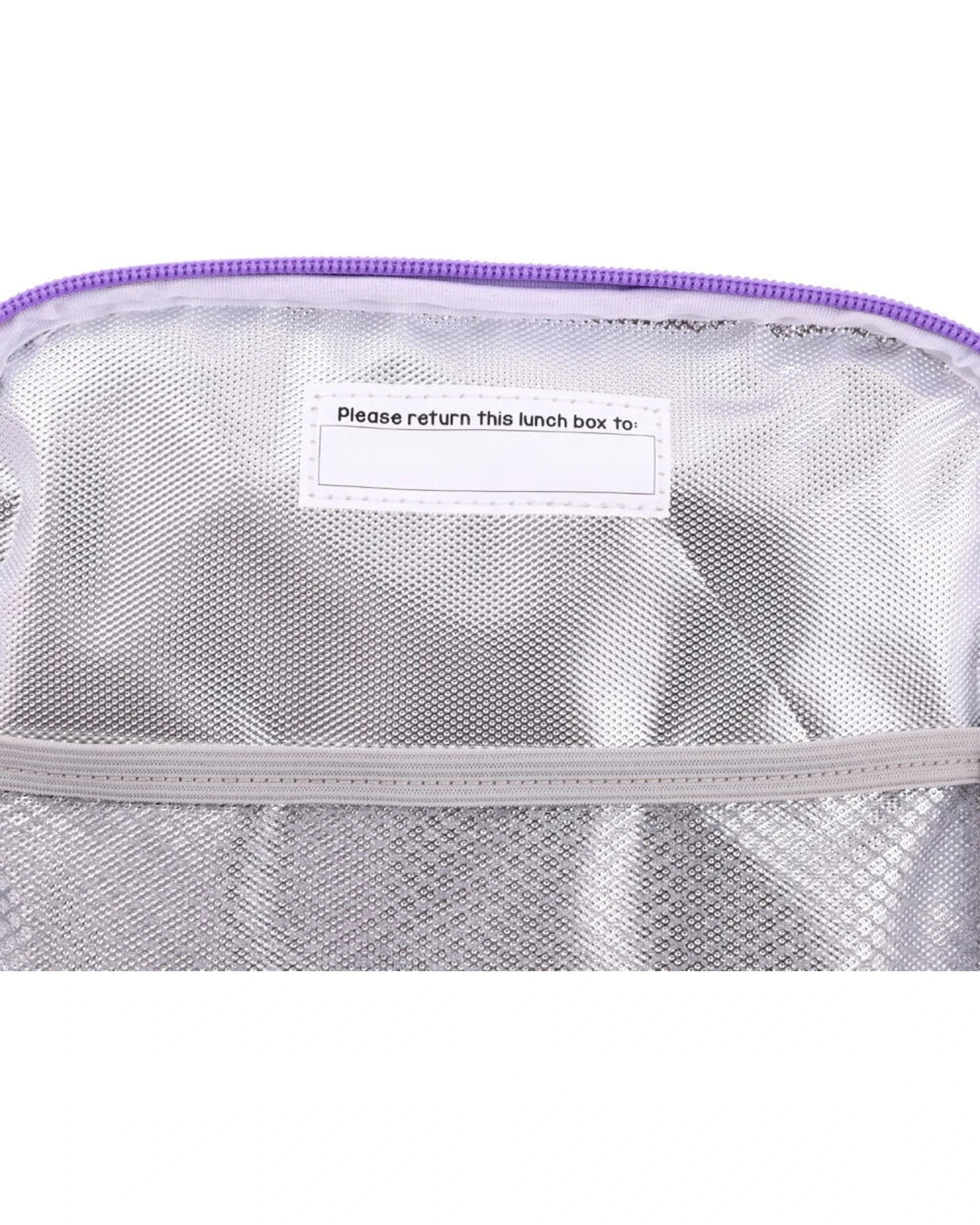 4 Splosh 2PK Out & About Mermicorn Kids Children Insulated Lunch Bag Waterproof Polyester 21x25cm - Purple, 4 of 6