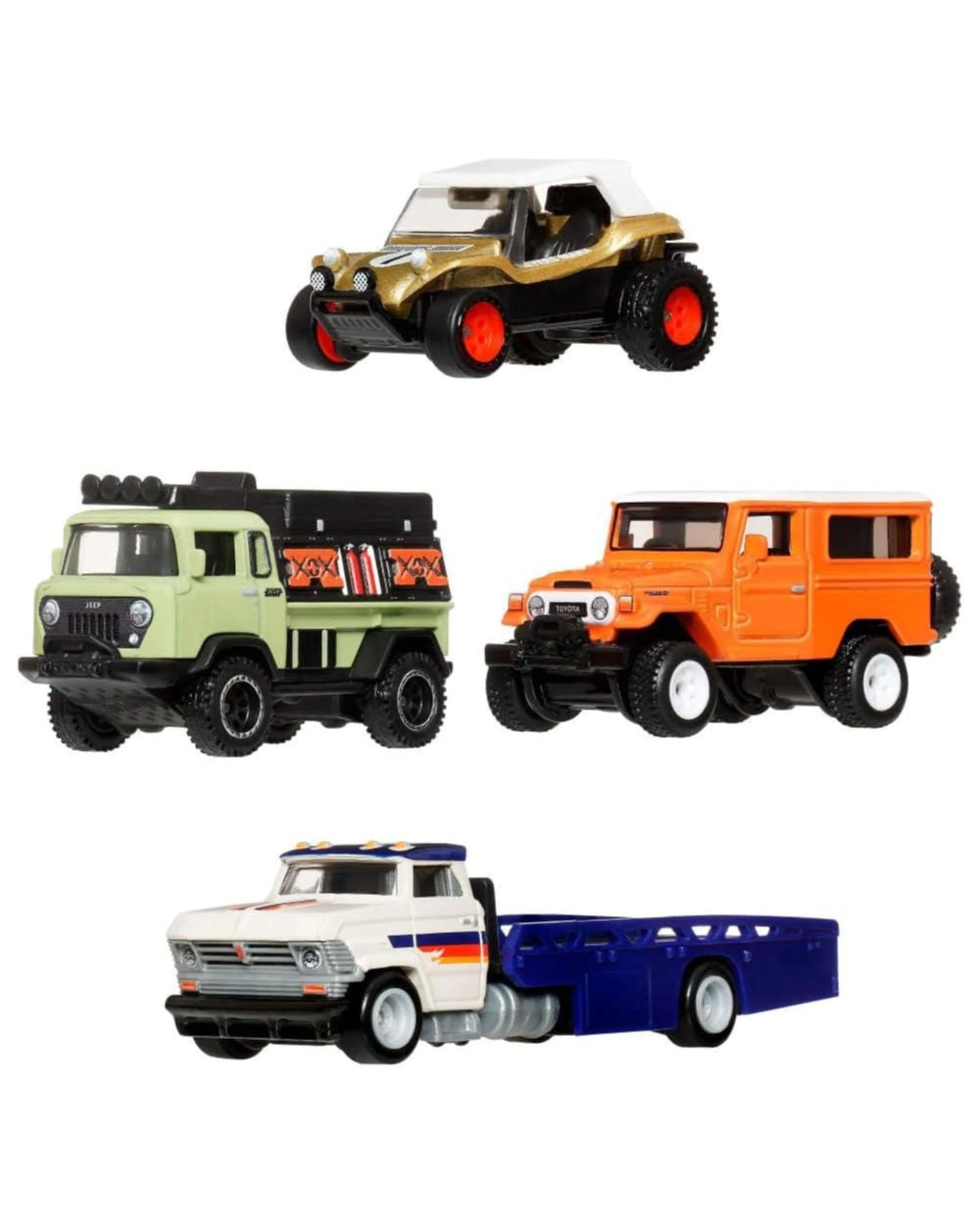 2 Hot Wheels Premium Collector Off-Road Diecast Vehicles 4 Pack, 2 of 9