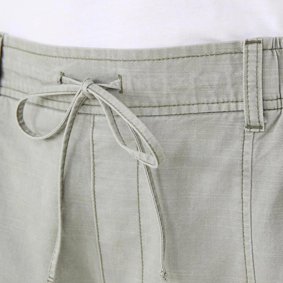 5 Relaxed Wide Leg Pants LIGHT KHAKI, 5 of 5