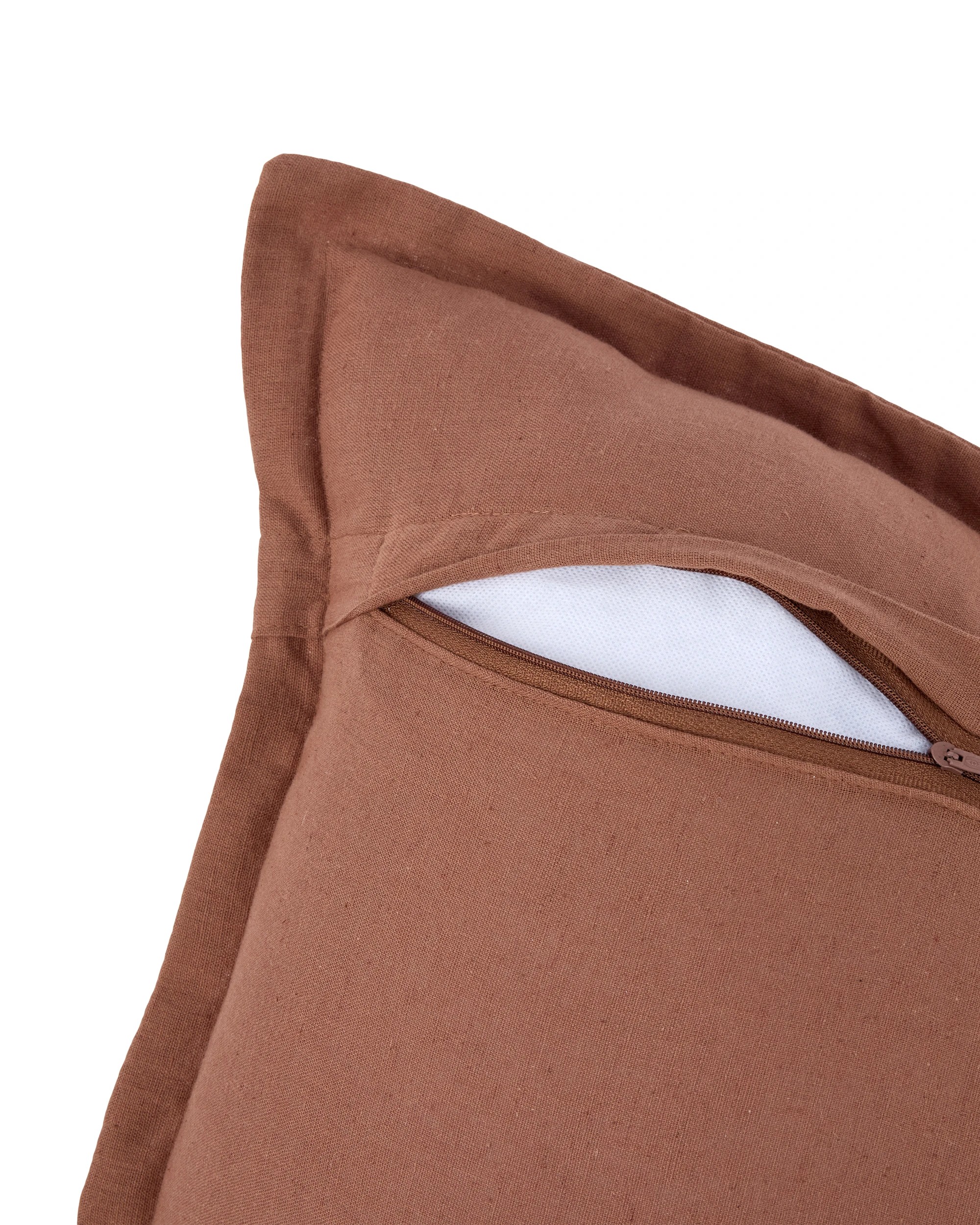 4 50cm Aspen Cushion - Mocha, 4 of 4