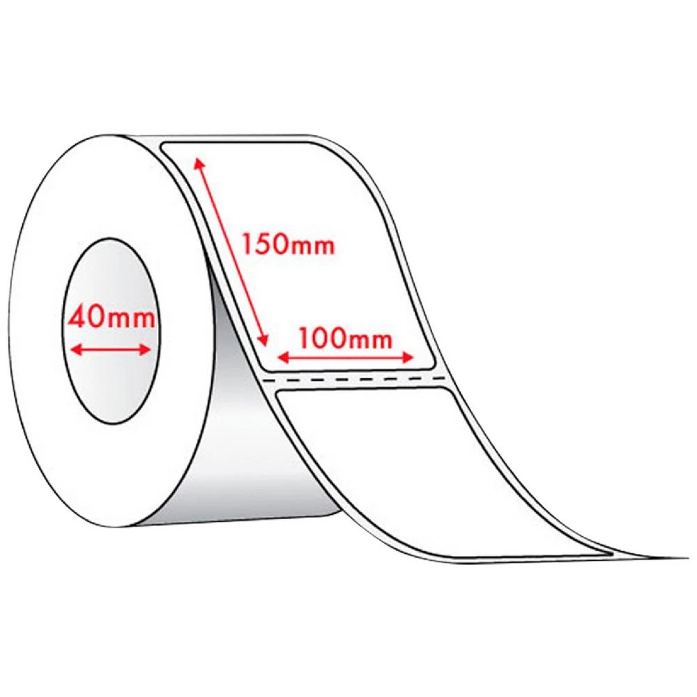 1 Thermal Direct Labels 100 x 150mm 350 Labels 12 Pack, 1 of 1