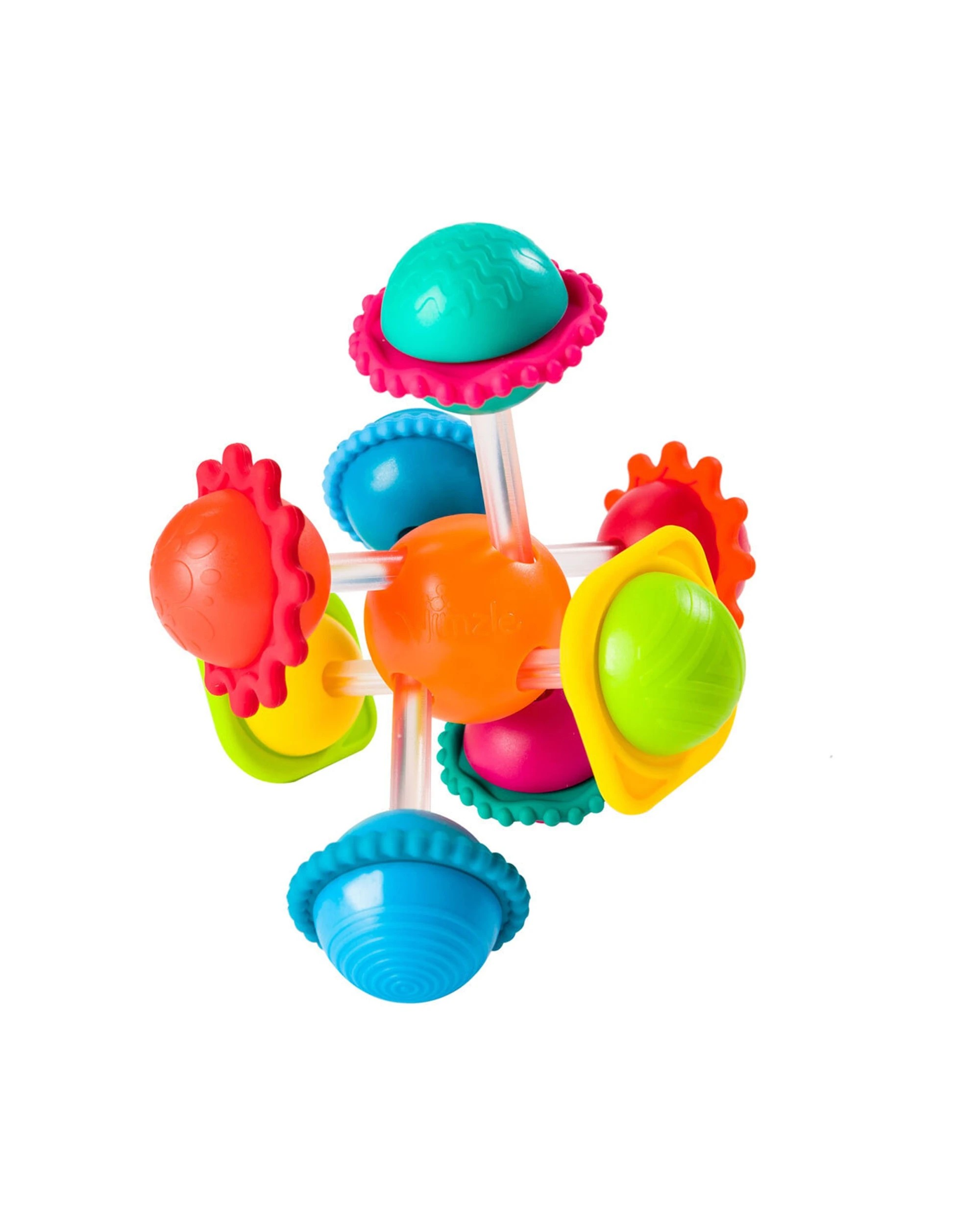 3 Fat Brain Toy Co. Wimzle Ball Sensory Toy Textured Spheres For Babies - Multi, 3 of 7