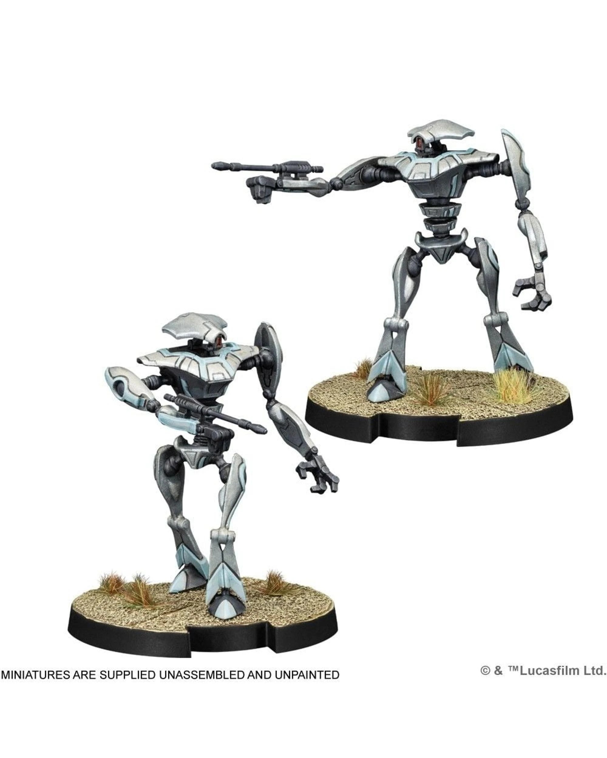 2 Star Wars: Legion Aqua Droid Unit Expansion, 2 of 3