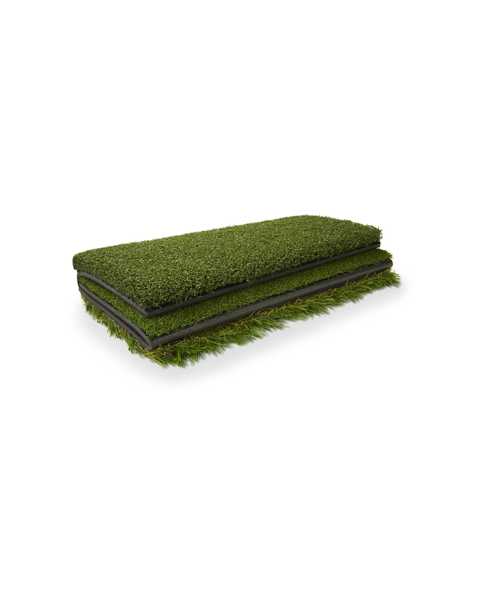 5 Sklz Golf Pure Practice Tri-Fold Turf Mat Tee Turf Fairway Rough Practice - Green, 5 of 7