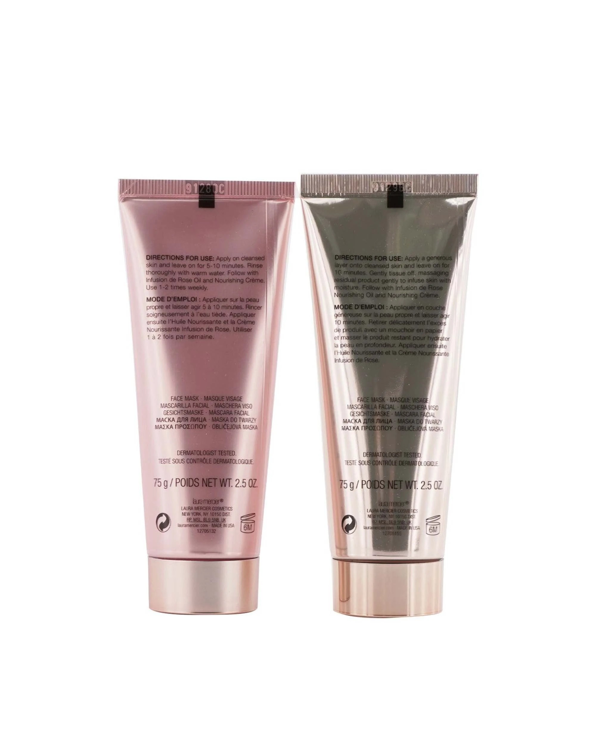 3 Laura Mercier Infusion De Rose Mask Duet Set 2x 75g/2.5oz, 3 of 3