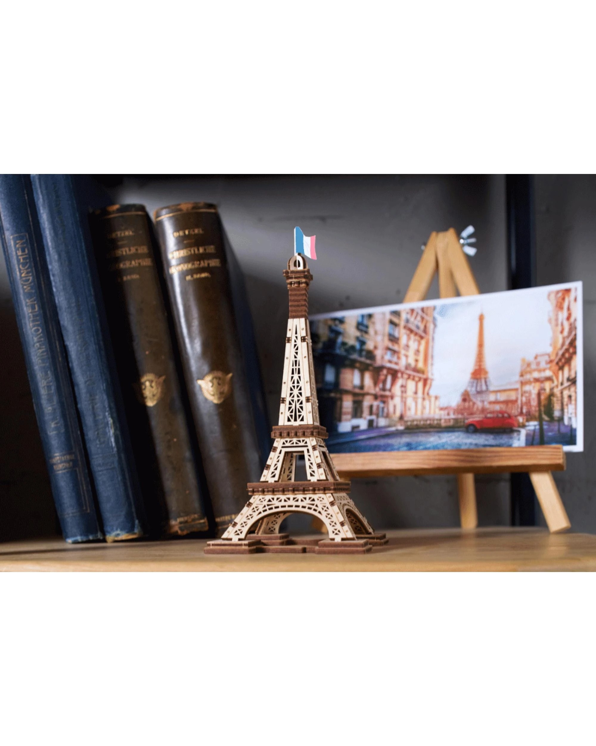 5 UGears Eiffel Tower Paris Model Kit, 5 of 6