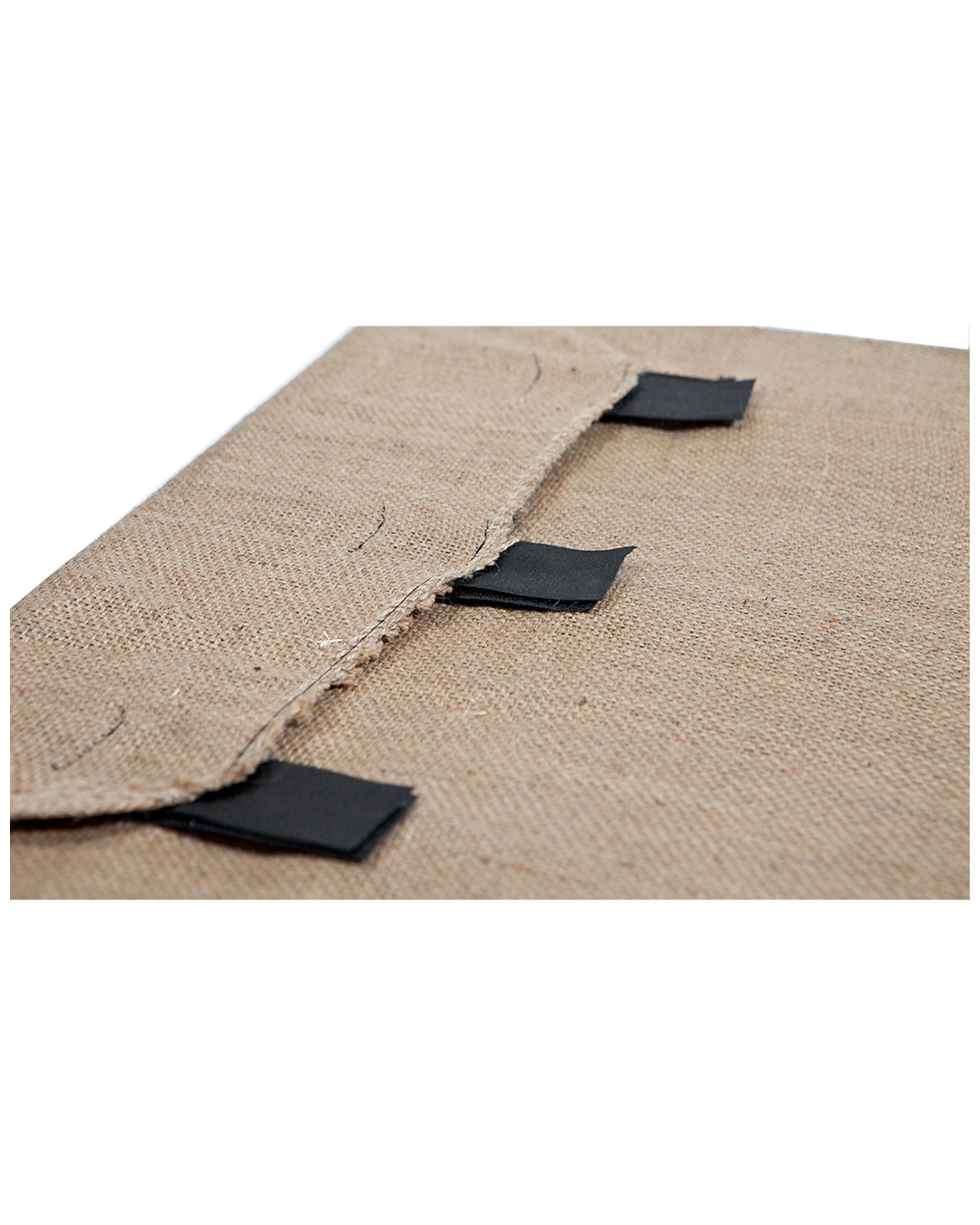 2 Superior Pet Goods 118x78cm Jumbo Fitted Sheet Hessian Cover For Dog Bed Frame - Natural, 2 of 2