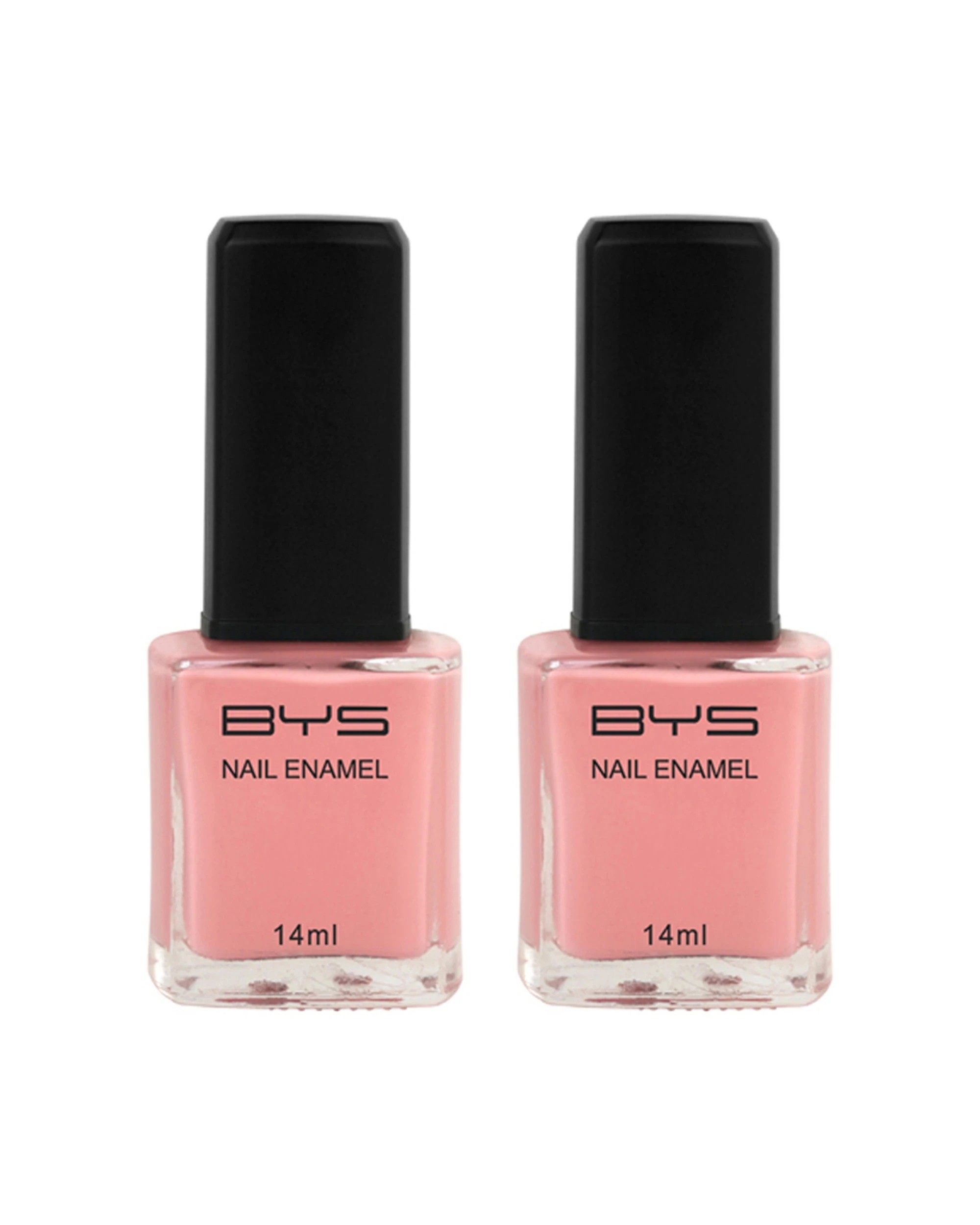 1 BYS 2PK BYS Isn't She Lovely Nail Polish Long Wearing Chip Resistant Quick 14ml - Pink, 1 of 1
