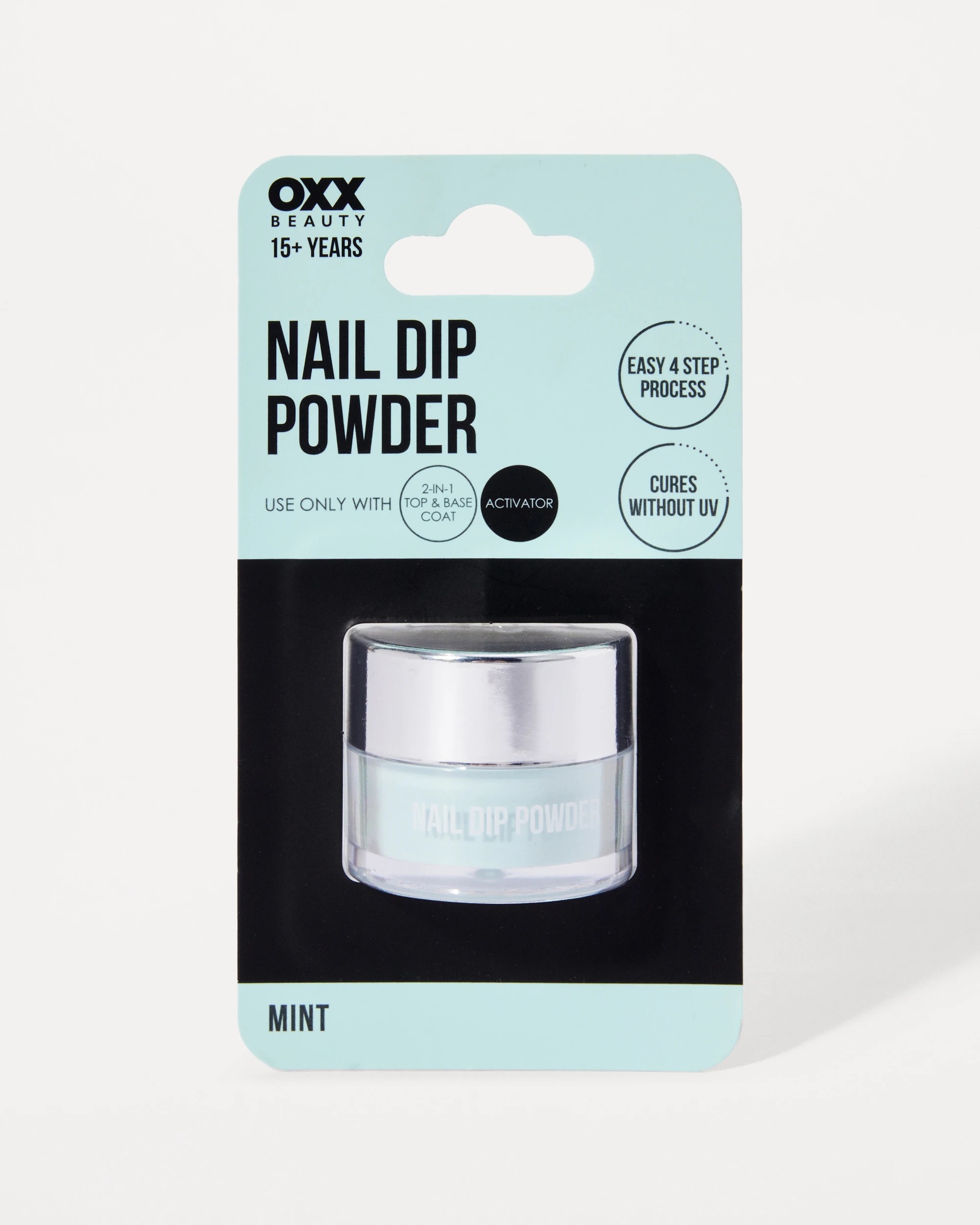 1 OXX Beauty Nail Dip Powder - Mint, 1 of 4
