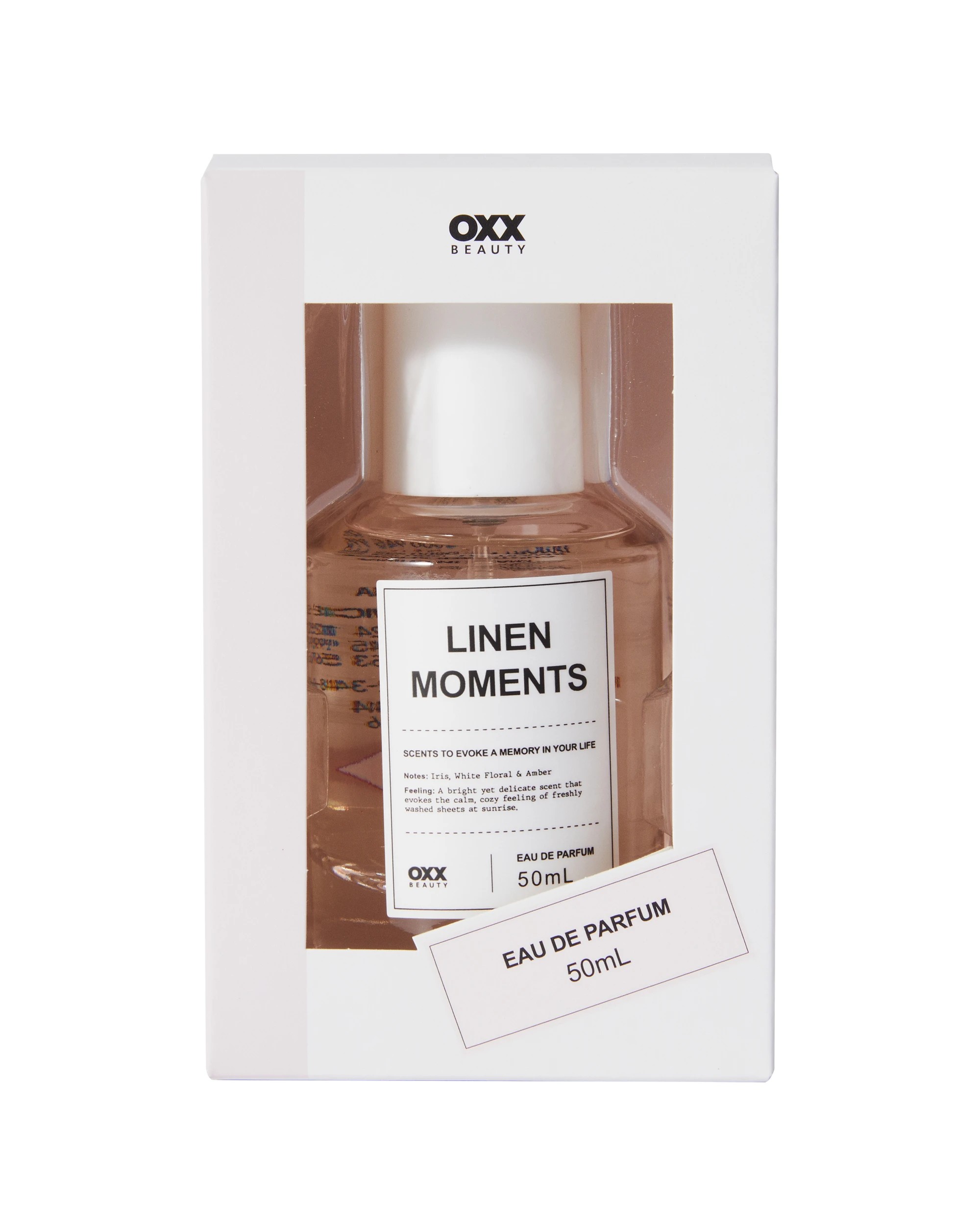 1 OXX Beauty Linen Moments Eau De Parfum 50ml, 1 of 6