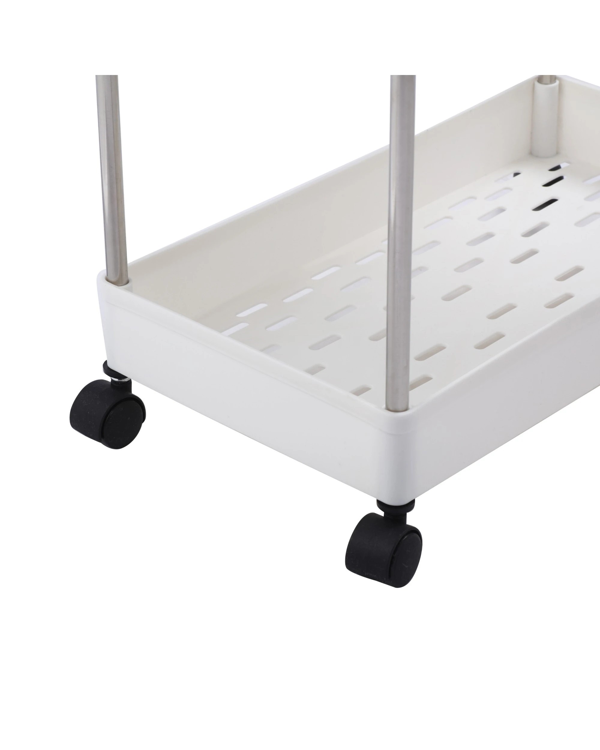 7 Sherwood Home 3 Tiers Organiser 40x22x60cm - White, 7 of 7