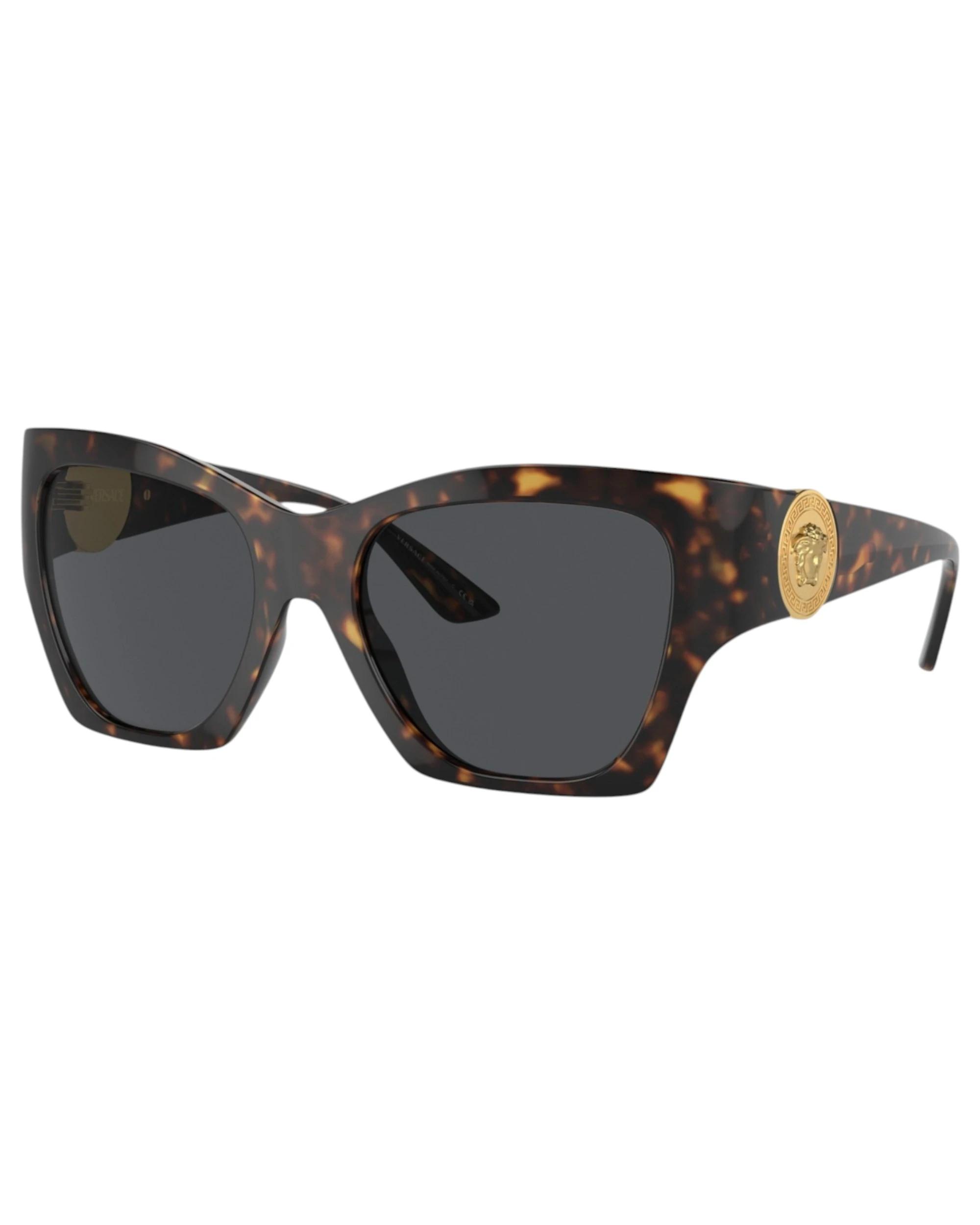 1 Versace Womens Sunglasses VE4452 Havana Dark Grey Sunnies MULTI, 1 of 4