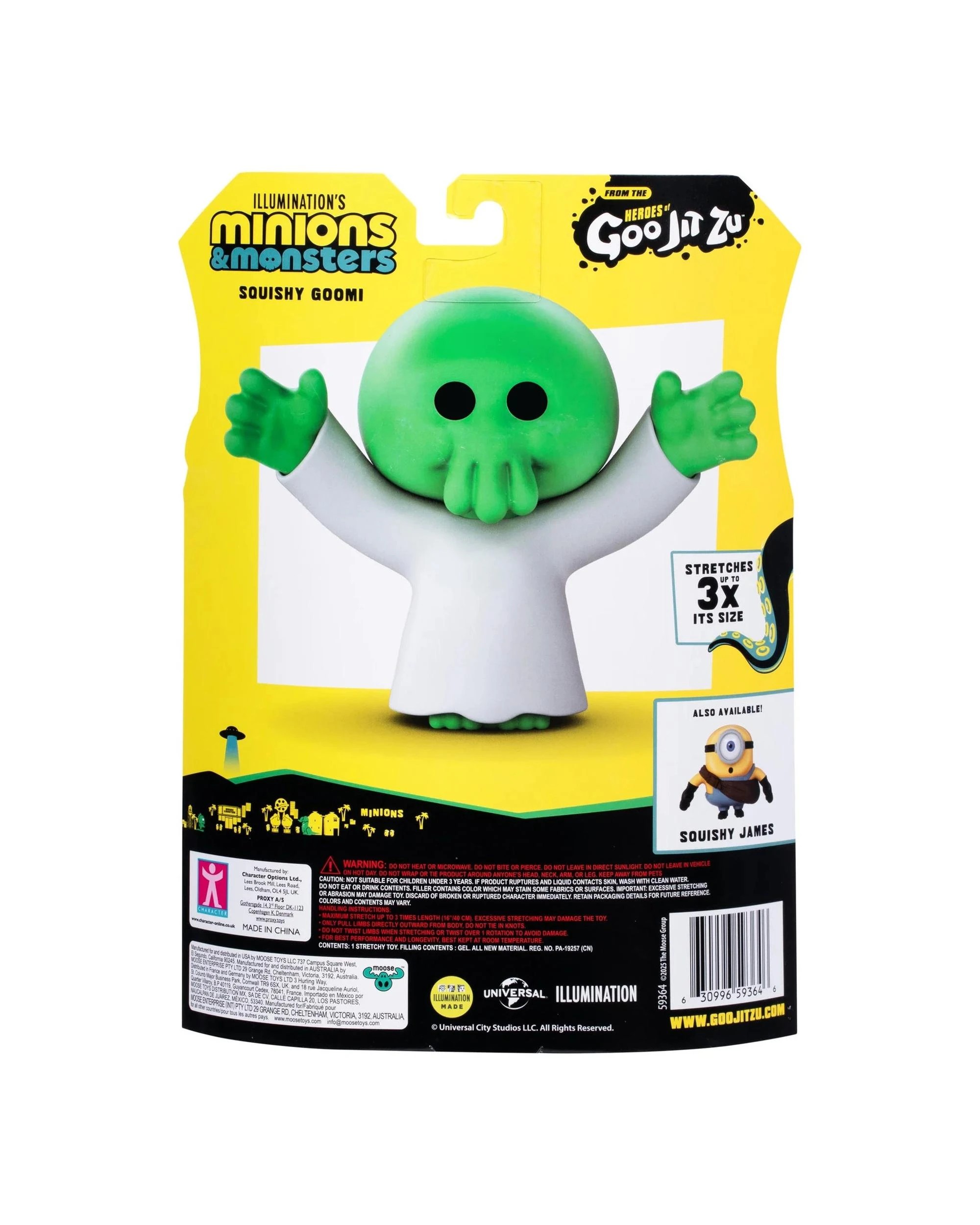3 Heroes of Goo-Jit-Zu Minions and Monsters Hero Pack Squishy Goomi, 3 of 3