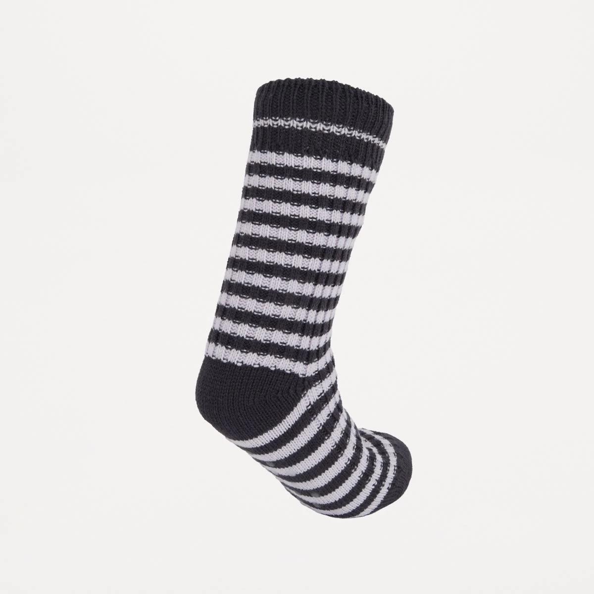 2 Knitted Lounge Socks Nv Lv Strp, 2 of 3