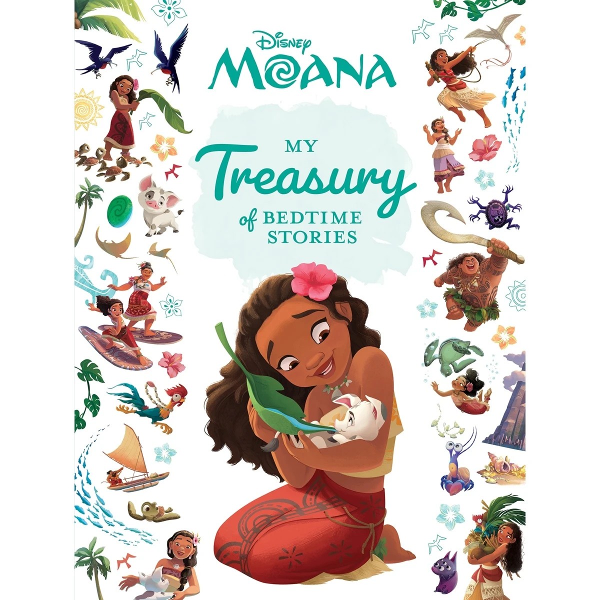 3 Disney Moana: My Treasury of Bedtime Stories - Book, 3 of 3