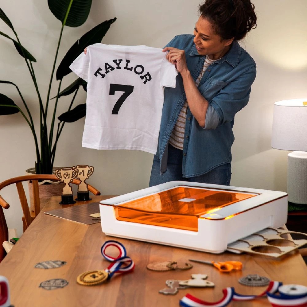 4 Glowforge Iron-On Eco Heat Transfer White 12" x 12" 3 Pack, 4 of 4