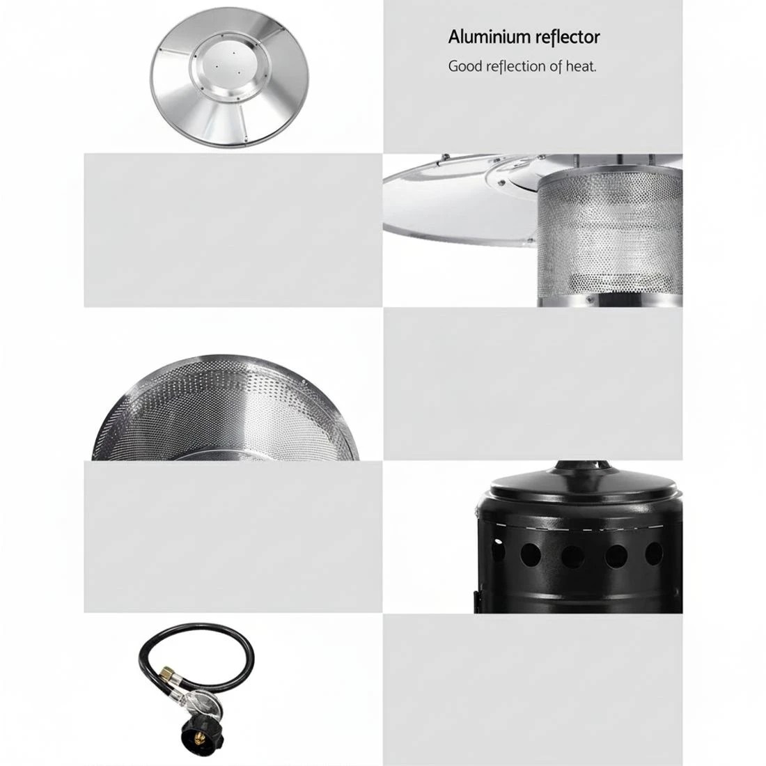 5 Devanti Outdoor Gas Patio - Black, 5 of 8