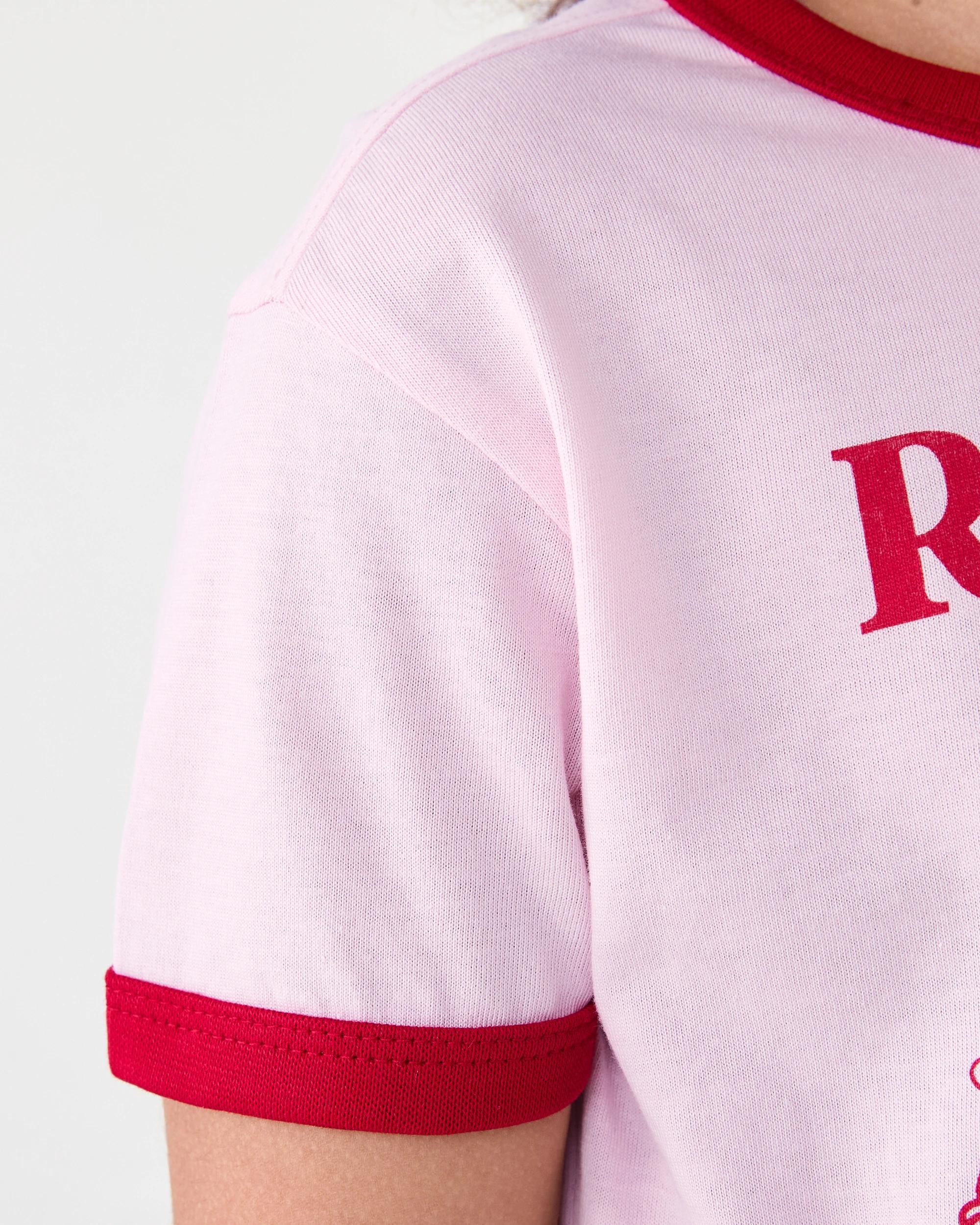 6 Ringer T-shirt Pnk Club, 6 of 8