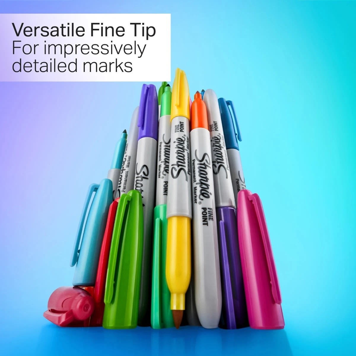 7 12 Pack Sharpie Fine Point Glam Pop Permanent Markers, 7 of 10