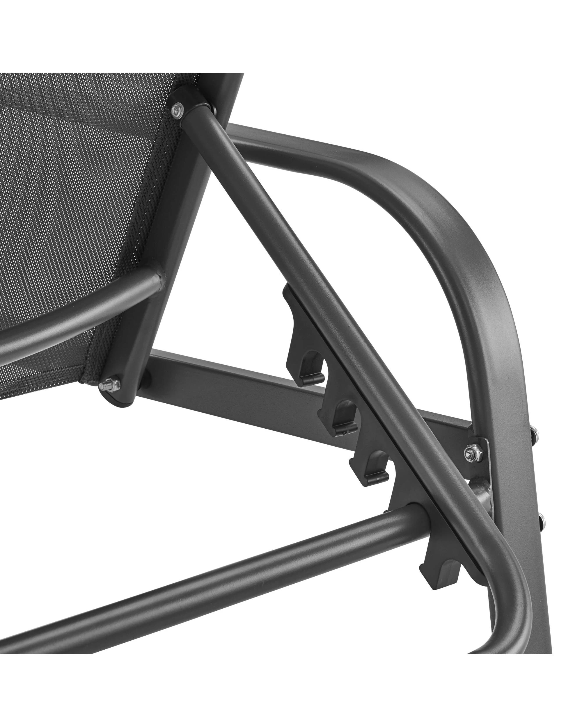 9 Kodu Outdoor Lounge Pool Recliner Chair - Charcoal, 9 of 10