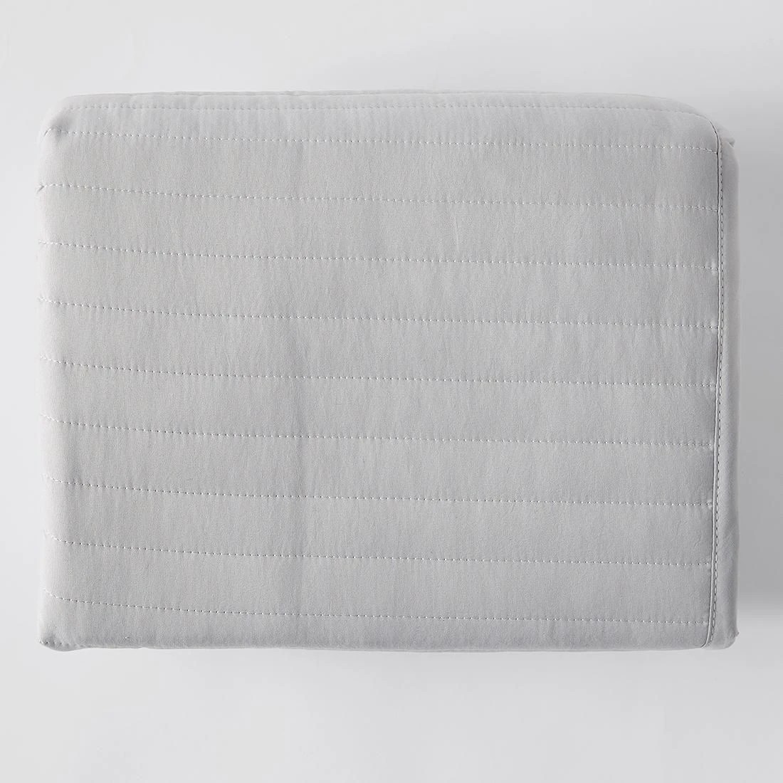 2 Target Quilted Valance - Silver, 2 of 2