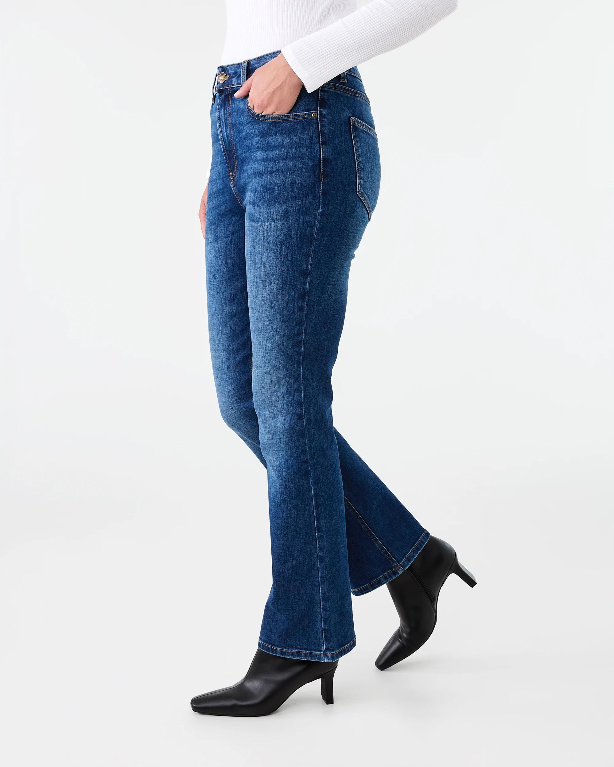 2 Bootcut Jeans MID WASH, 2 of 10