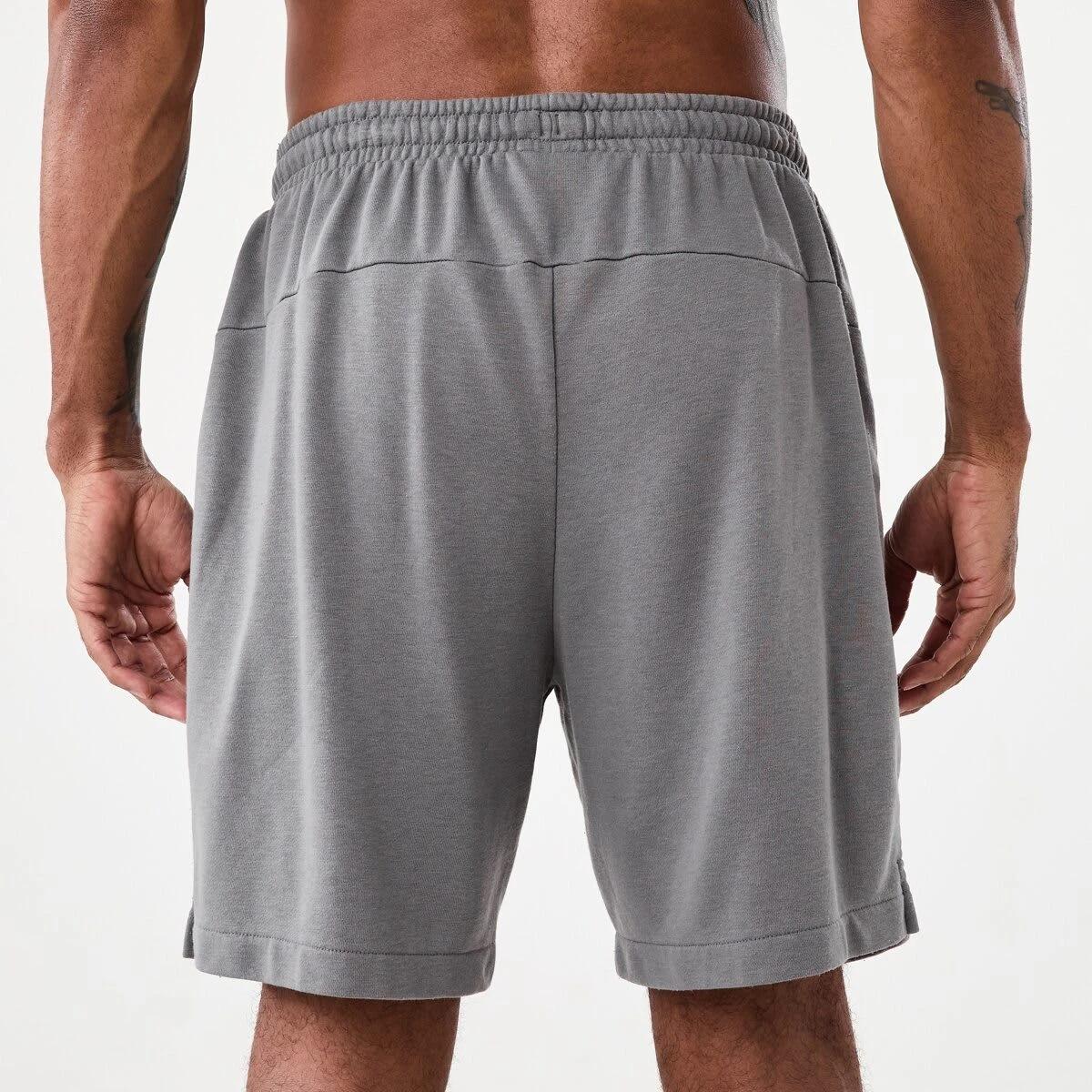 3 Active Mens Washed Terry Shorts Quietshade, 3 of 6