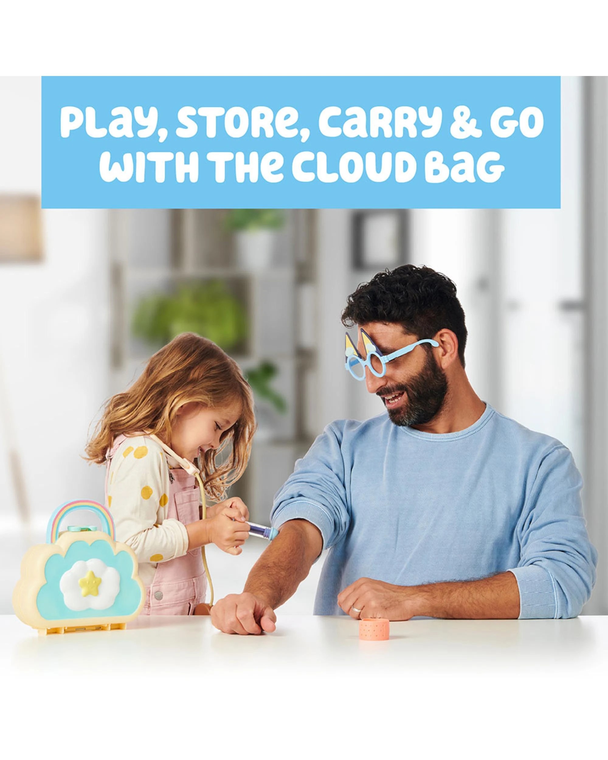4 Bluey Cloud Bag Doctor's Set, 4 of 6