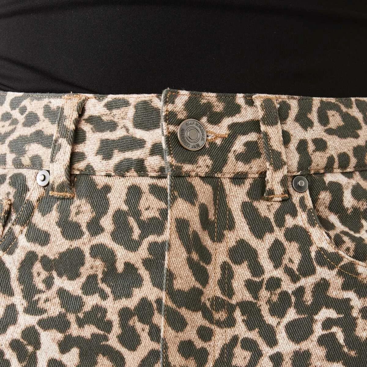 7 Leopard Mini Skirt Leopard, 7 of 8