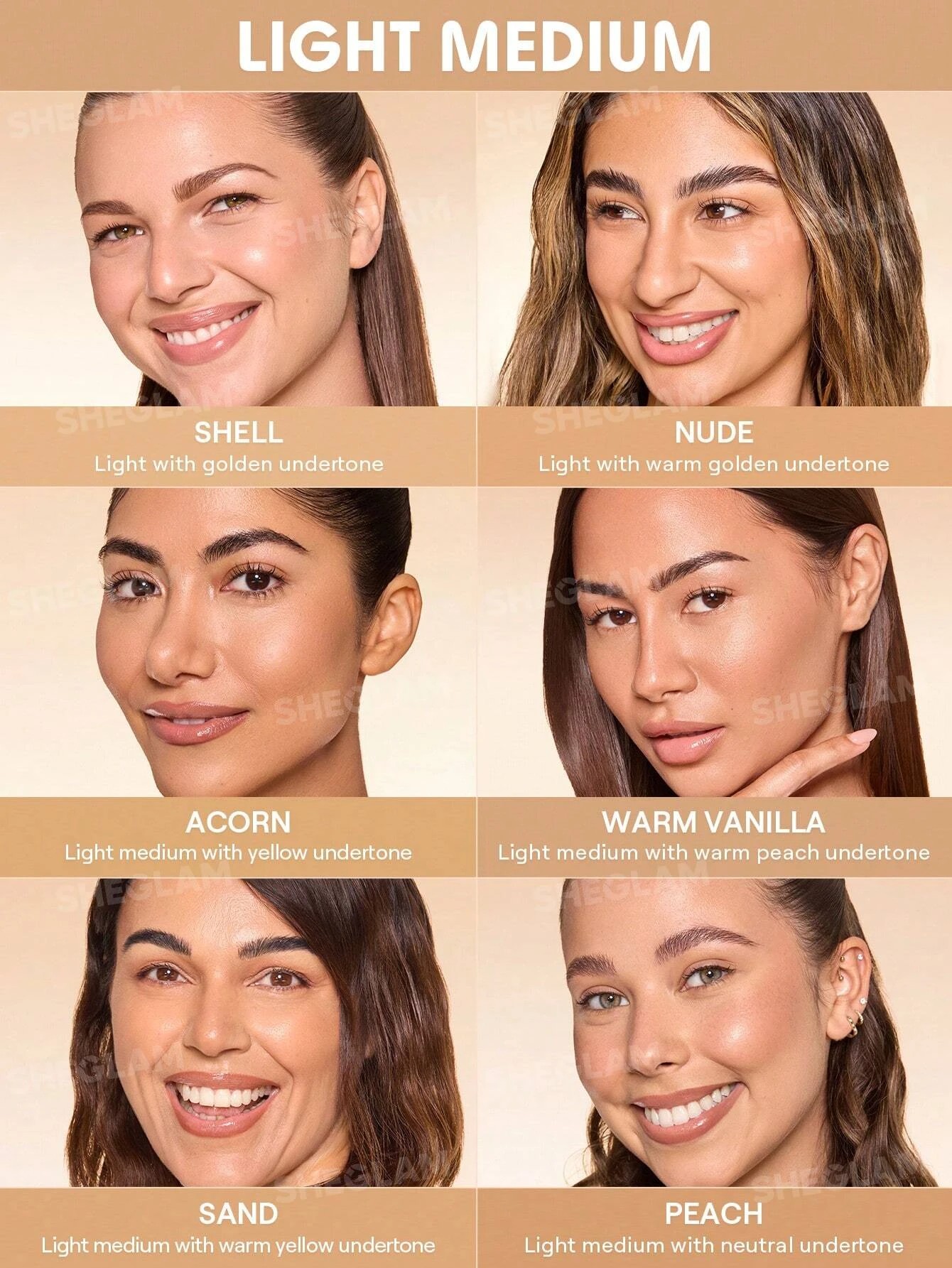 3 SHEGLAM Skin Sync Satin Foundation - Nude, 3 of 10