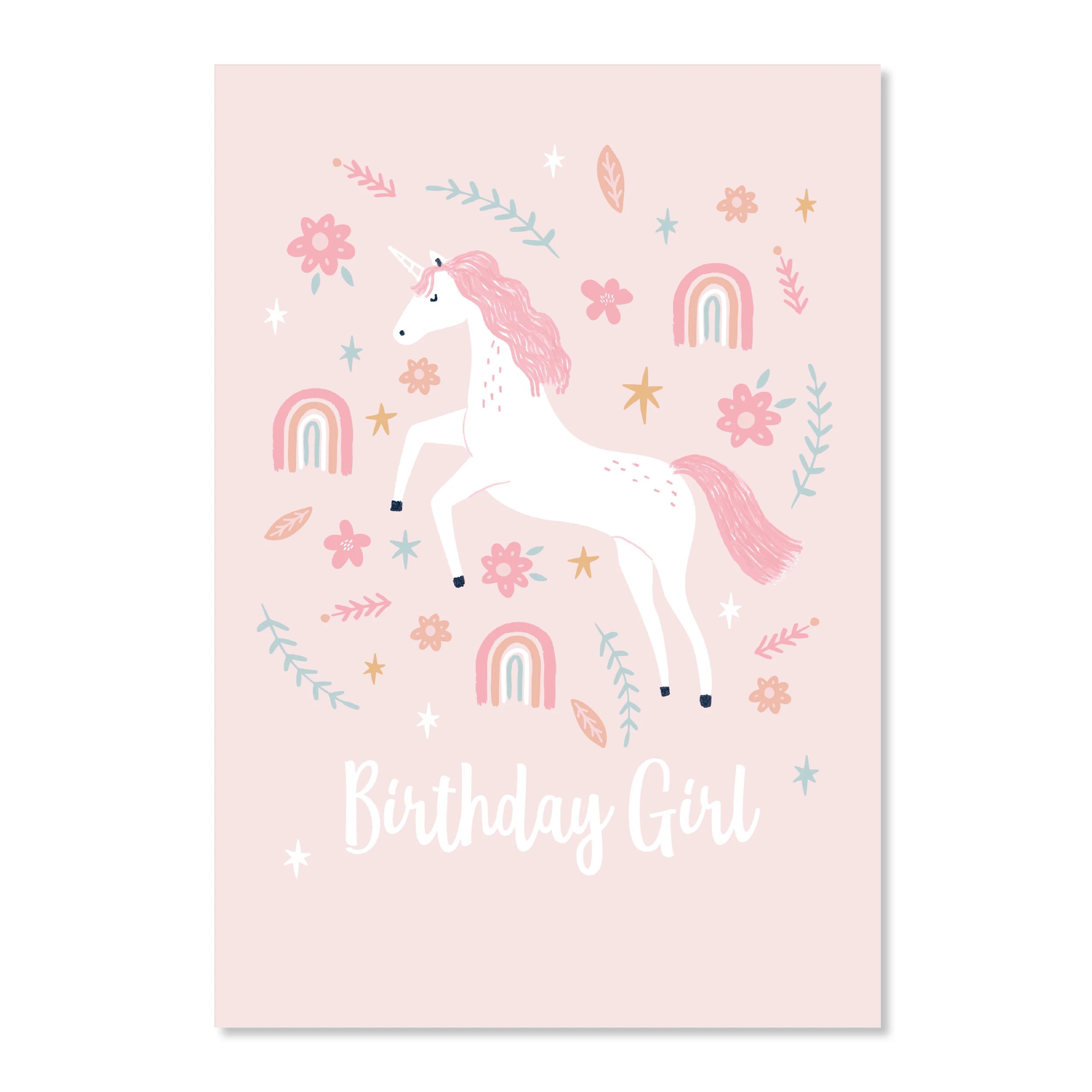 3 Hallmark Birthday Card - Unicorn, 3 of 3