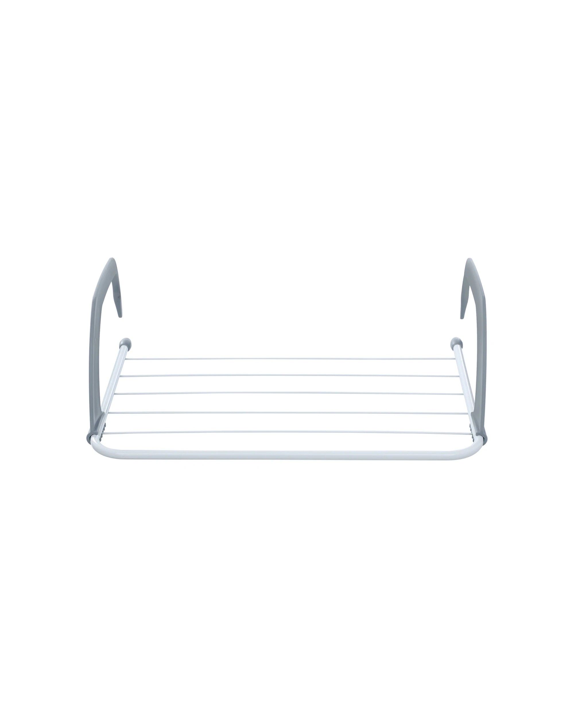 6 Boxsweden Airer 6 Rails Door Hanging Laundry Drying Rack Clothes Hanger Stand - White, 6 of 7