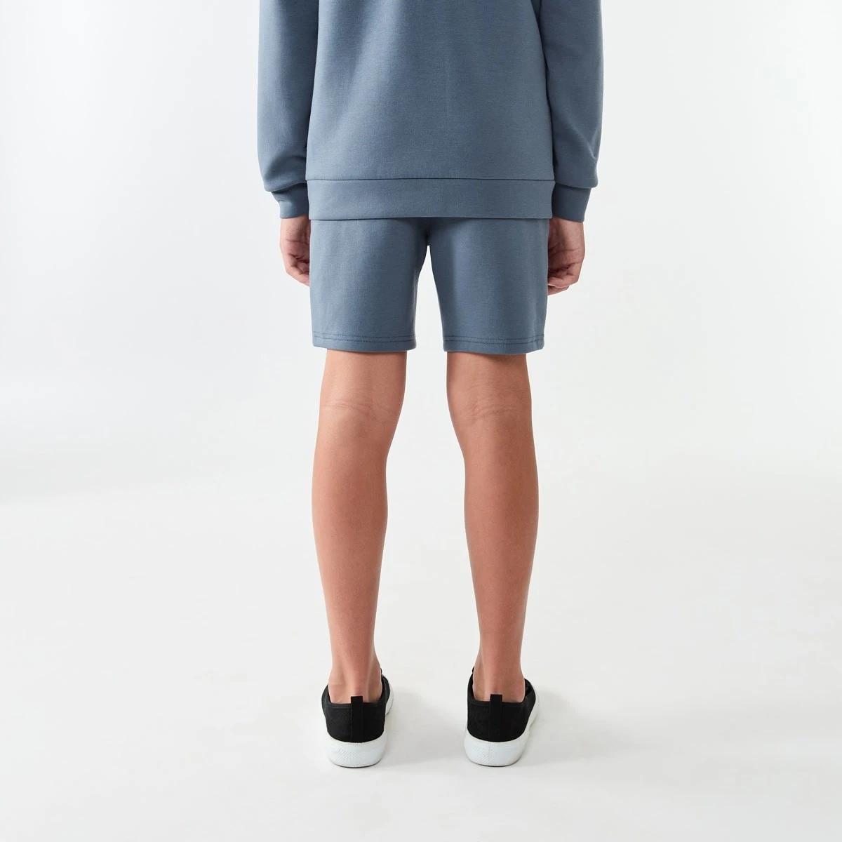 2 Active Kids Sweat Shorts Vintg Blue, 2 of 8