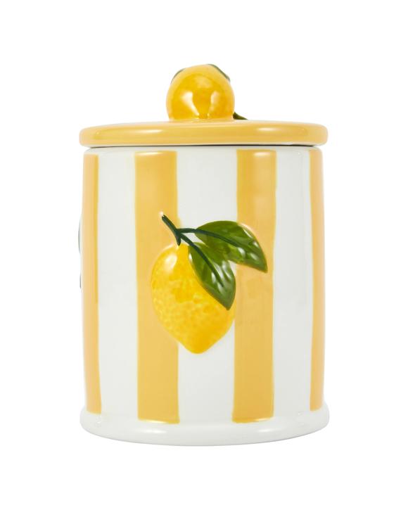 Mediterranean Limone Stripe Candle