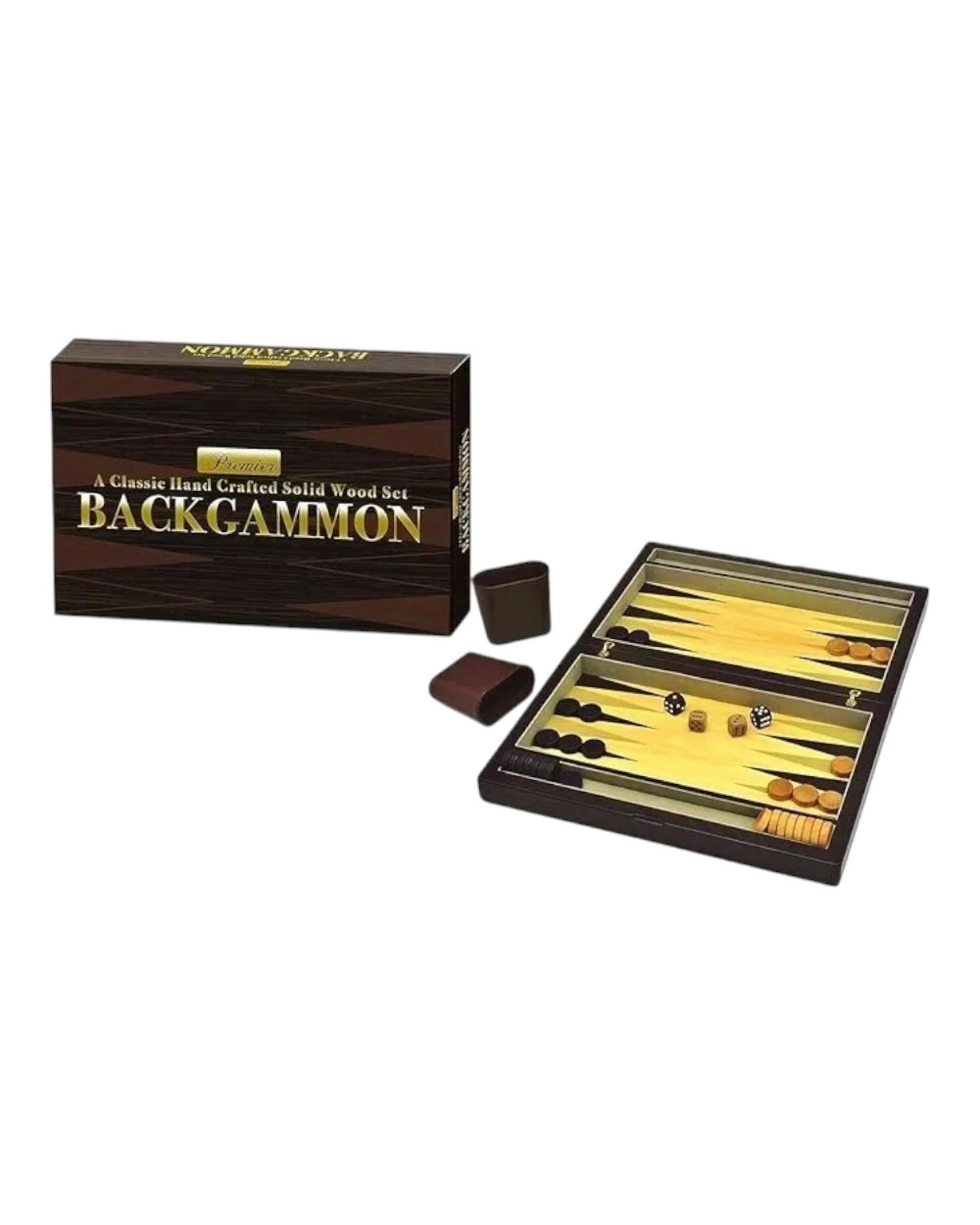 1 Premier Backgammon Board Game, 1 of 2