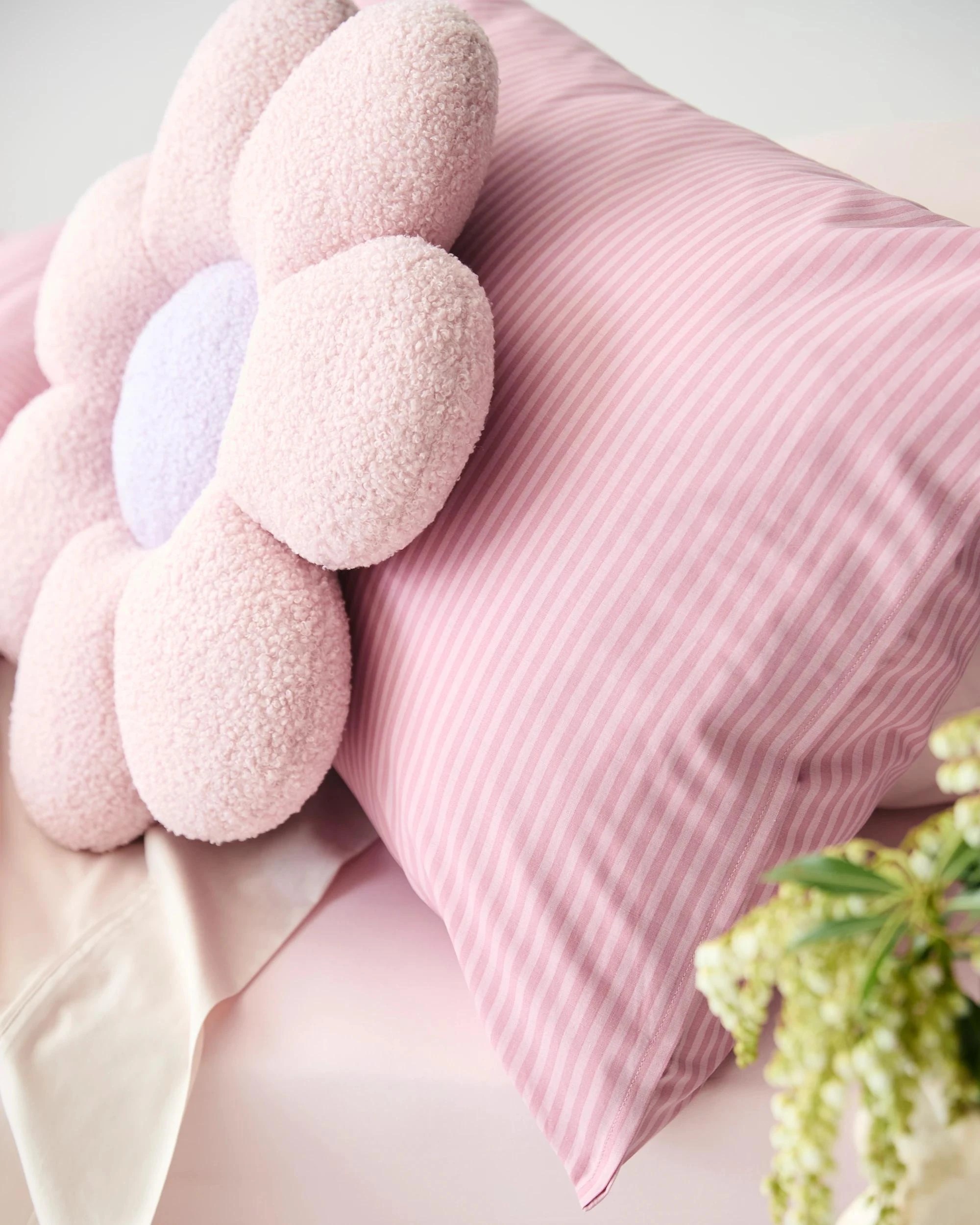 4 Target Cooper Stripe Australian Cotton Kids Quilt Cover Set - Single Bed - Pink, 4 of 4