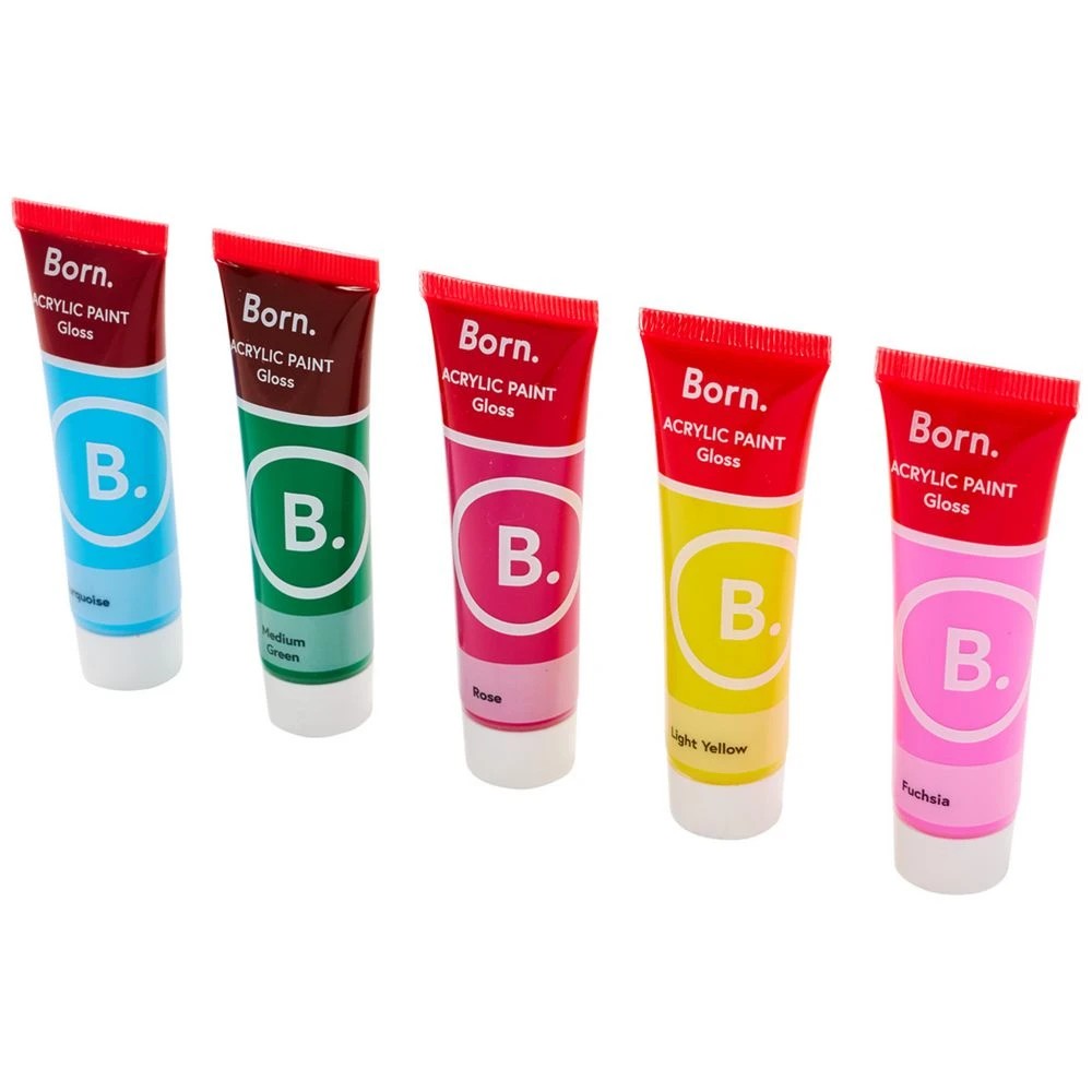 2 Born Acrylic Paint Set 40 Pieces, 2 of 3