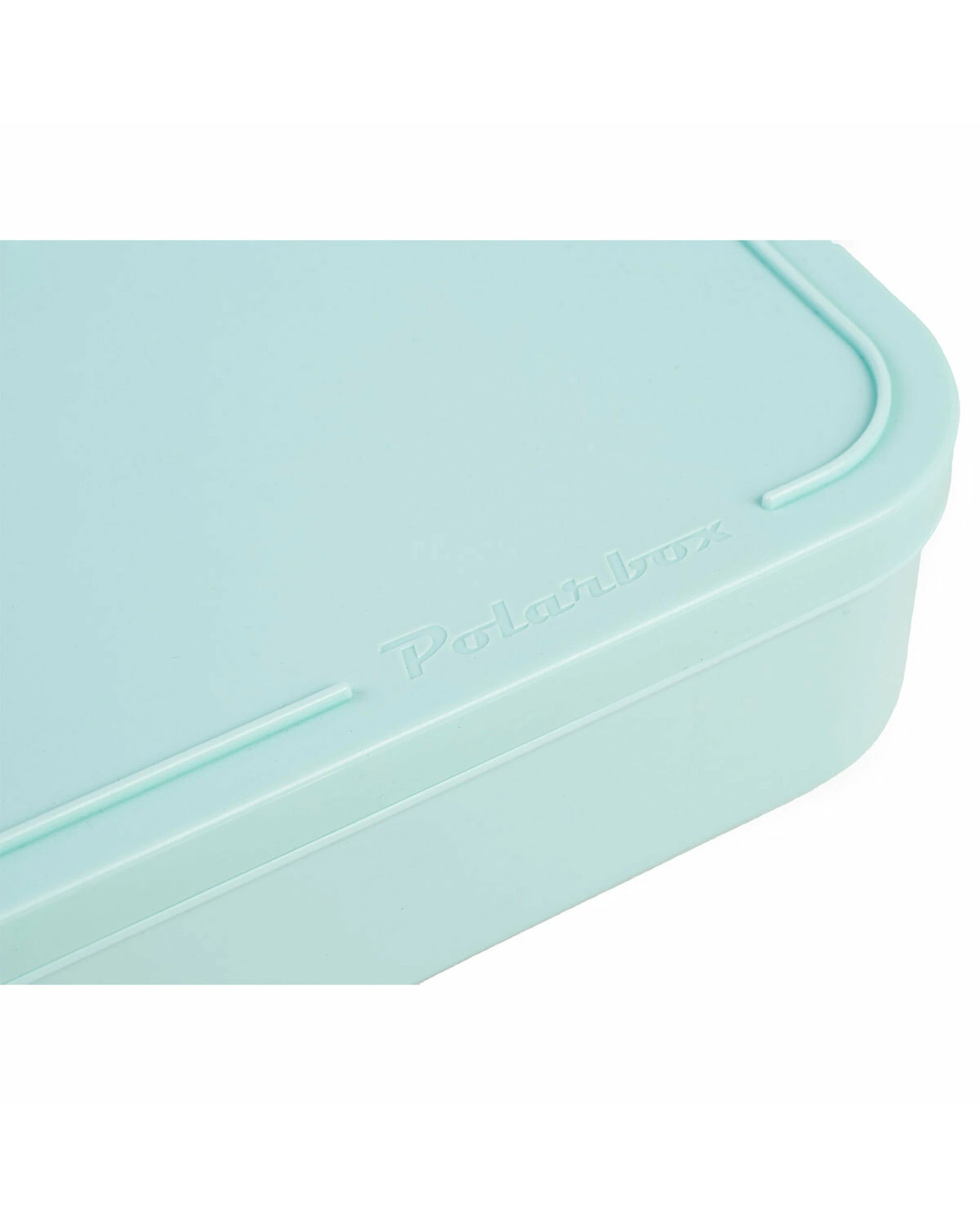2 Polarbox Pop 6L Cooler Bag with 2 Lunch Box Containers Sky/Yellow, 2 of 4