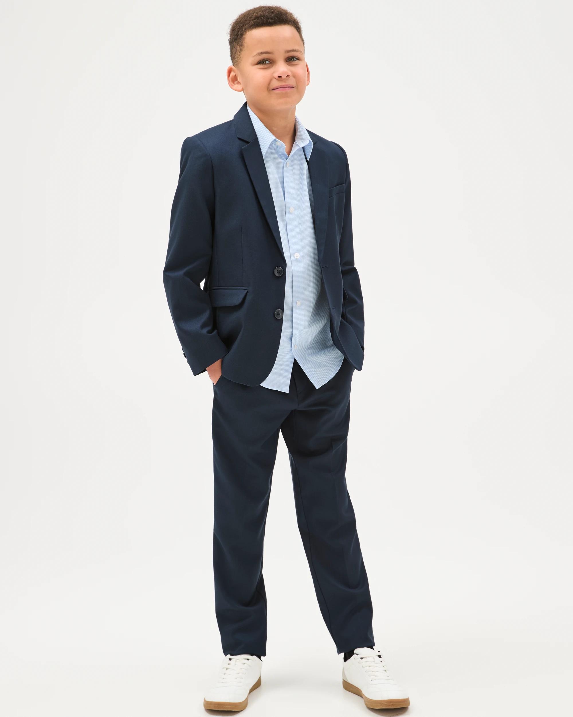 2 Target Kids Boys Suiting Jacket BLUE, 2 of 7