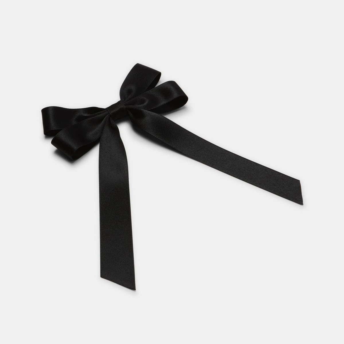 2 Black Large Bow Hair Clip, 2 of 4