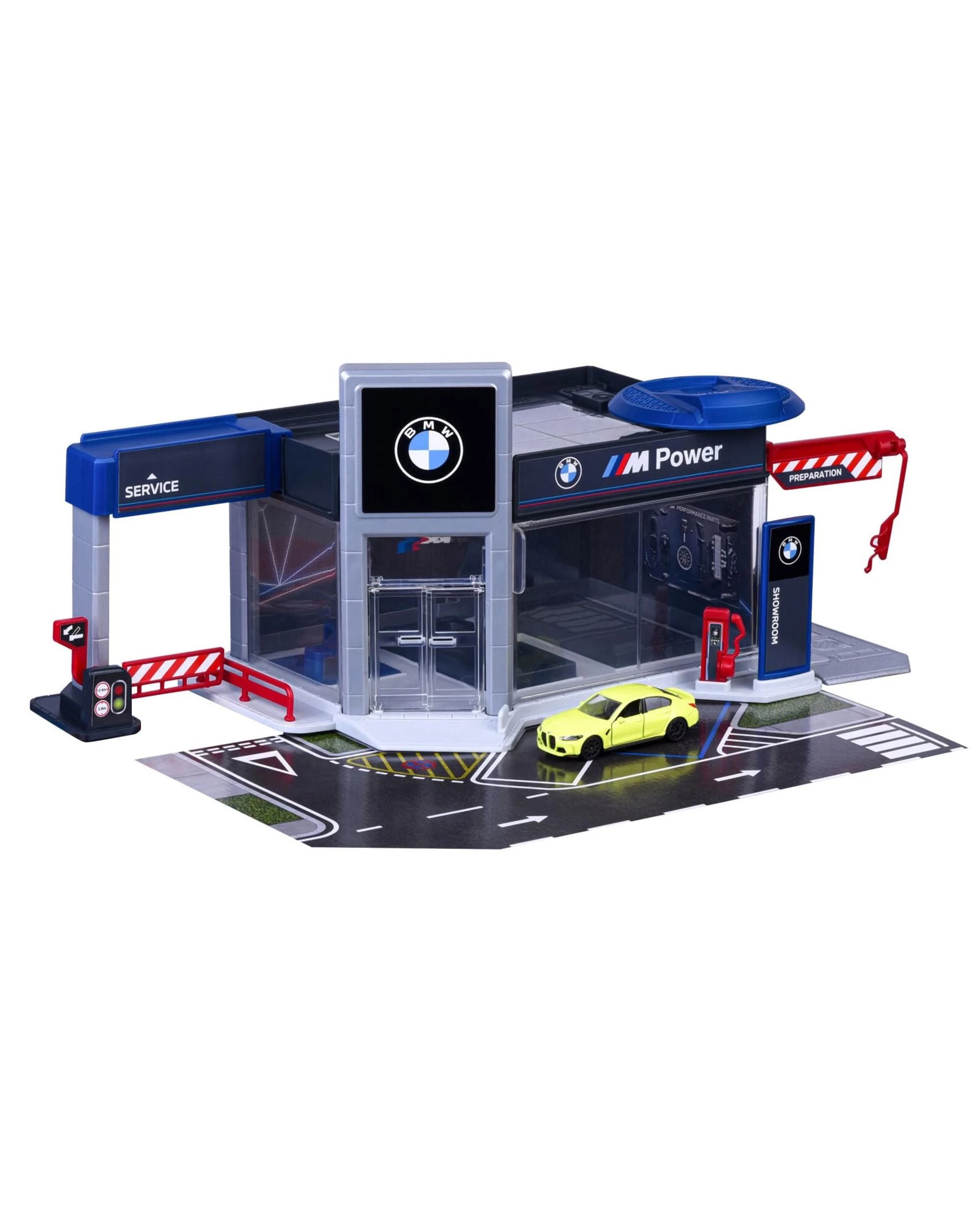 2 Majorette BMW Showroom Set + 1 Vehicle, 2 of 4
