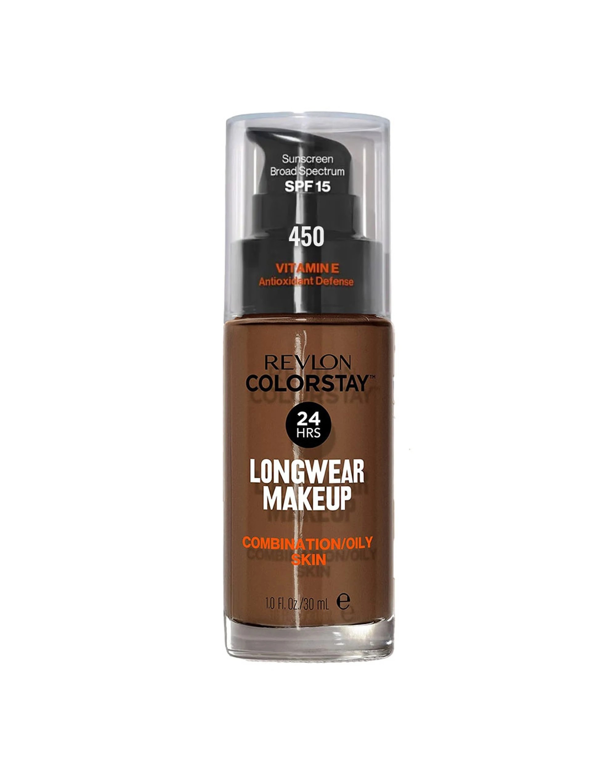 1 Revlon Colorstay Longwear Makeup Combination/oily Skin Spf15 30ml 450 Mocha, 1 of 1
