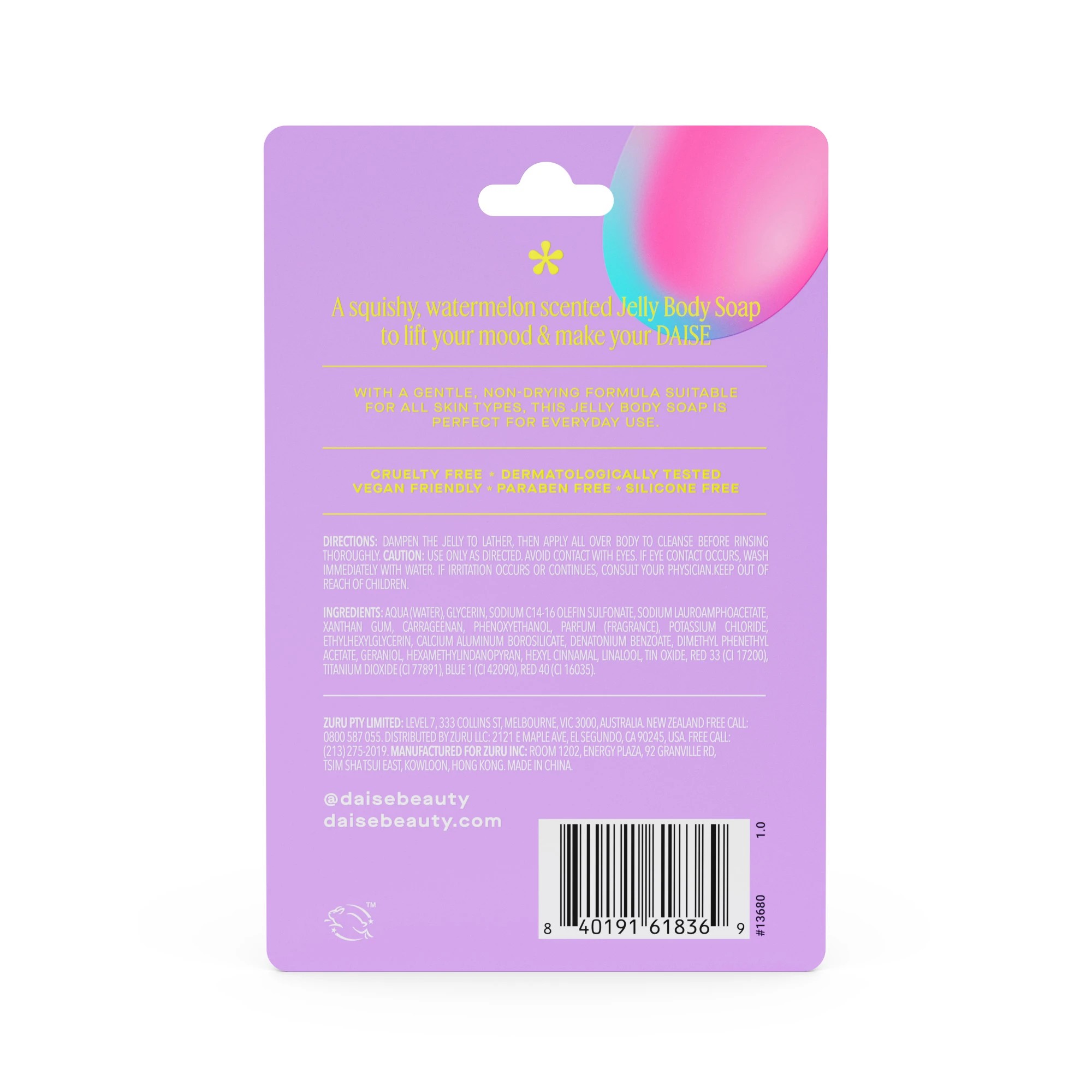 2 DAISE Froyo Jelly Soap 100g - Sweet Watermelon, 2 of 10