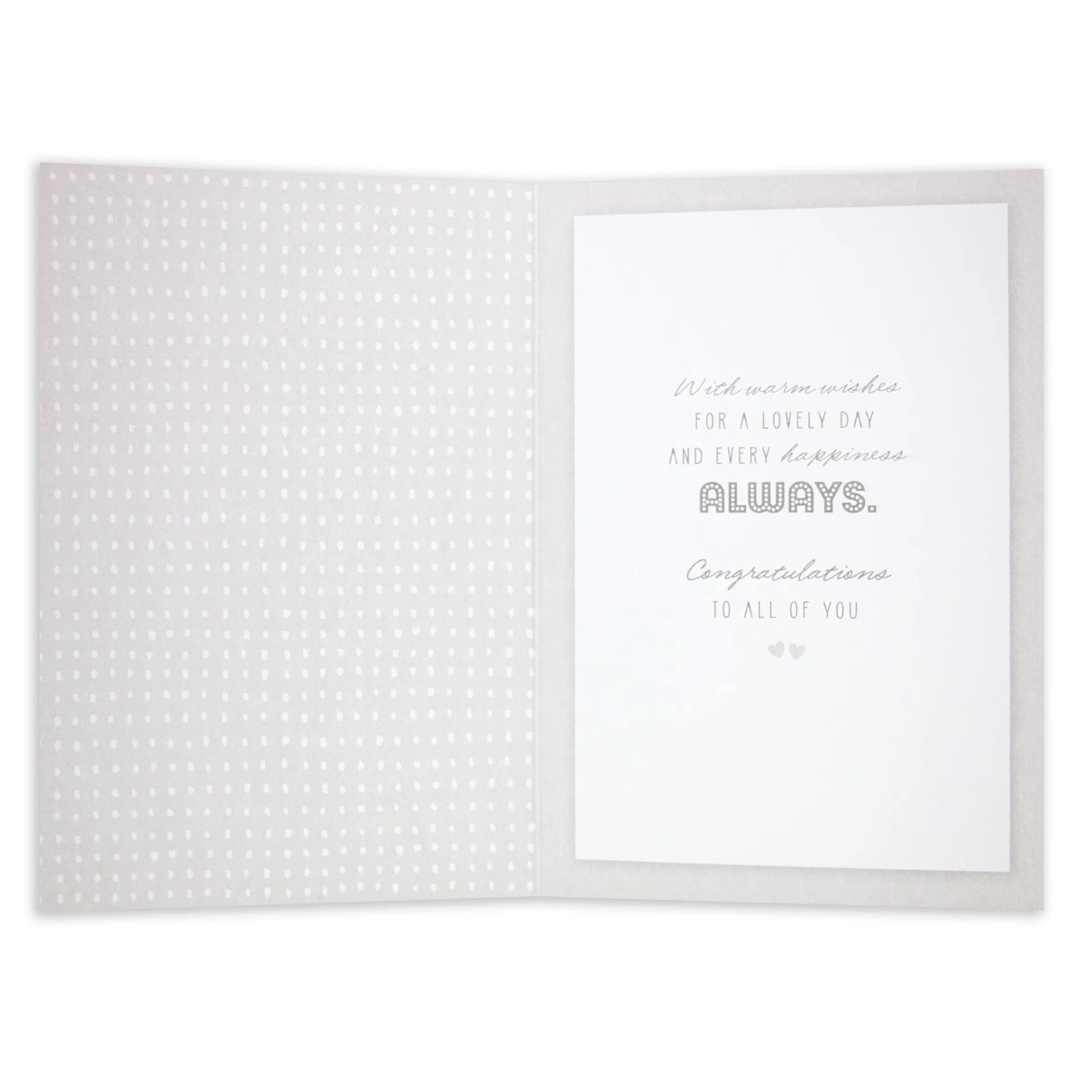 3 Connections from Hallmark Christening Card for Baby Girl - Rocking Horse, 3 of 3