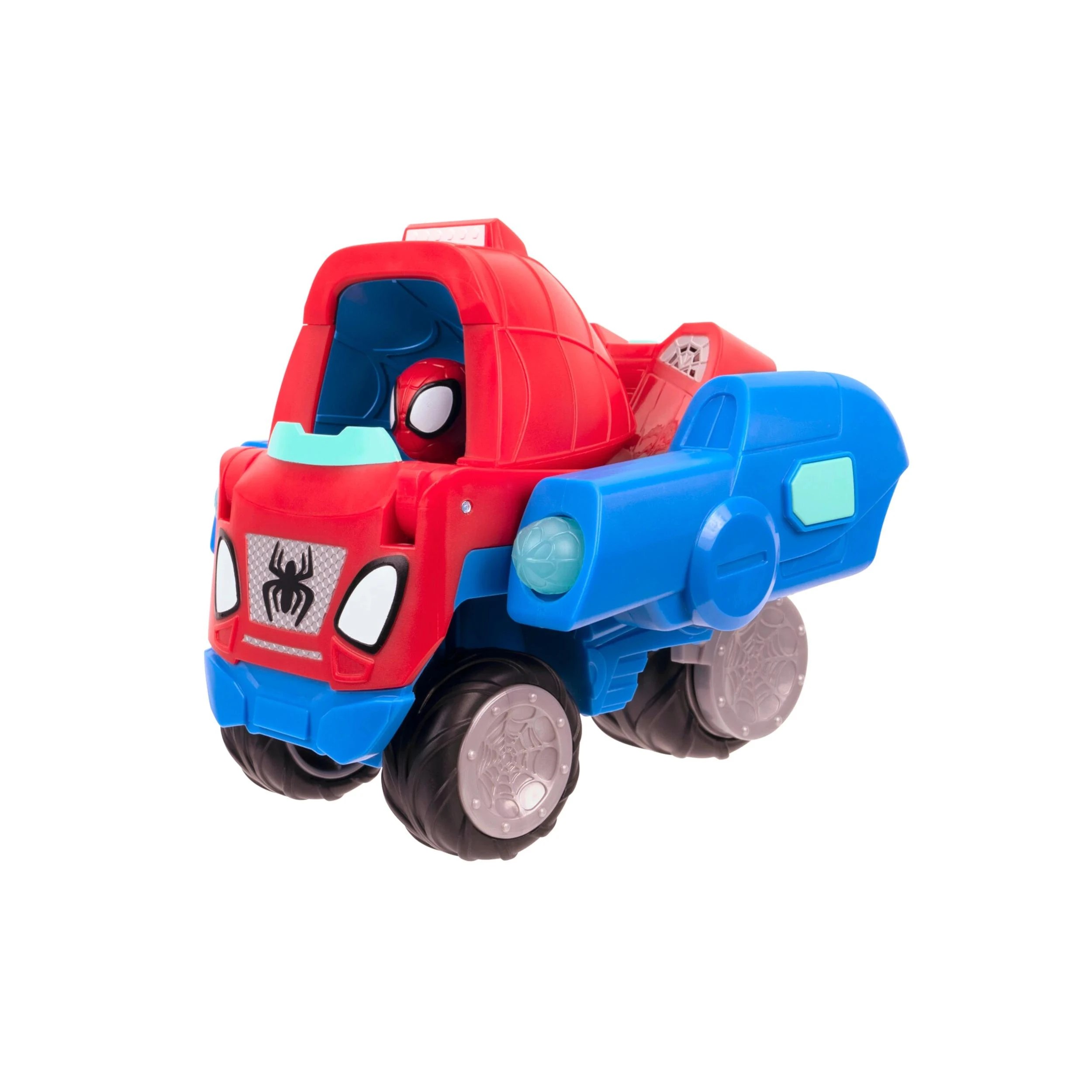 3 Disney Spidey And His Amazing Friends Transforming Web - Wave Crawler - Multi, 3 of 7